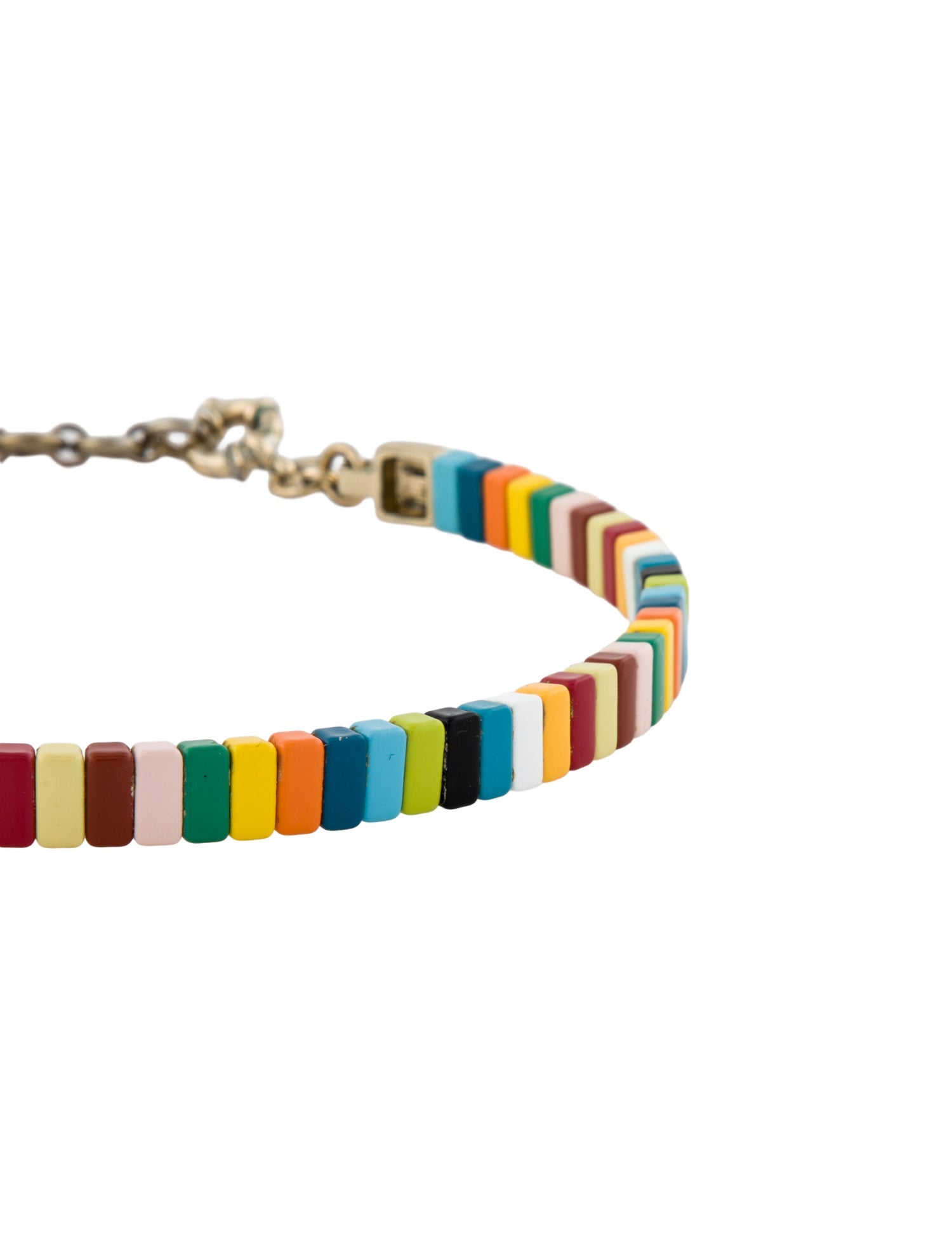 Roxanne Assoulin Enamel Bead Starburst Choker Necklace