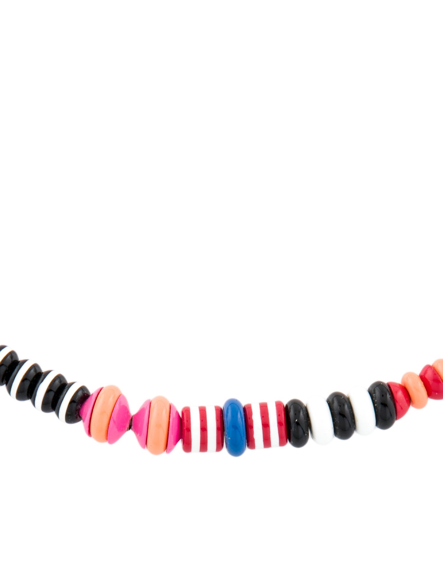 Roxanne Assoulin Multicolor Enamel Beaded Collar Necklace