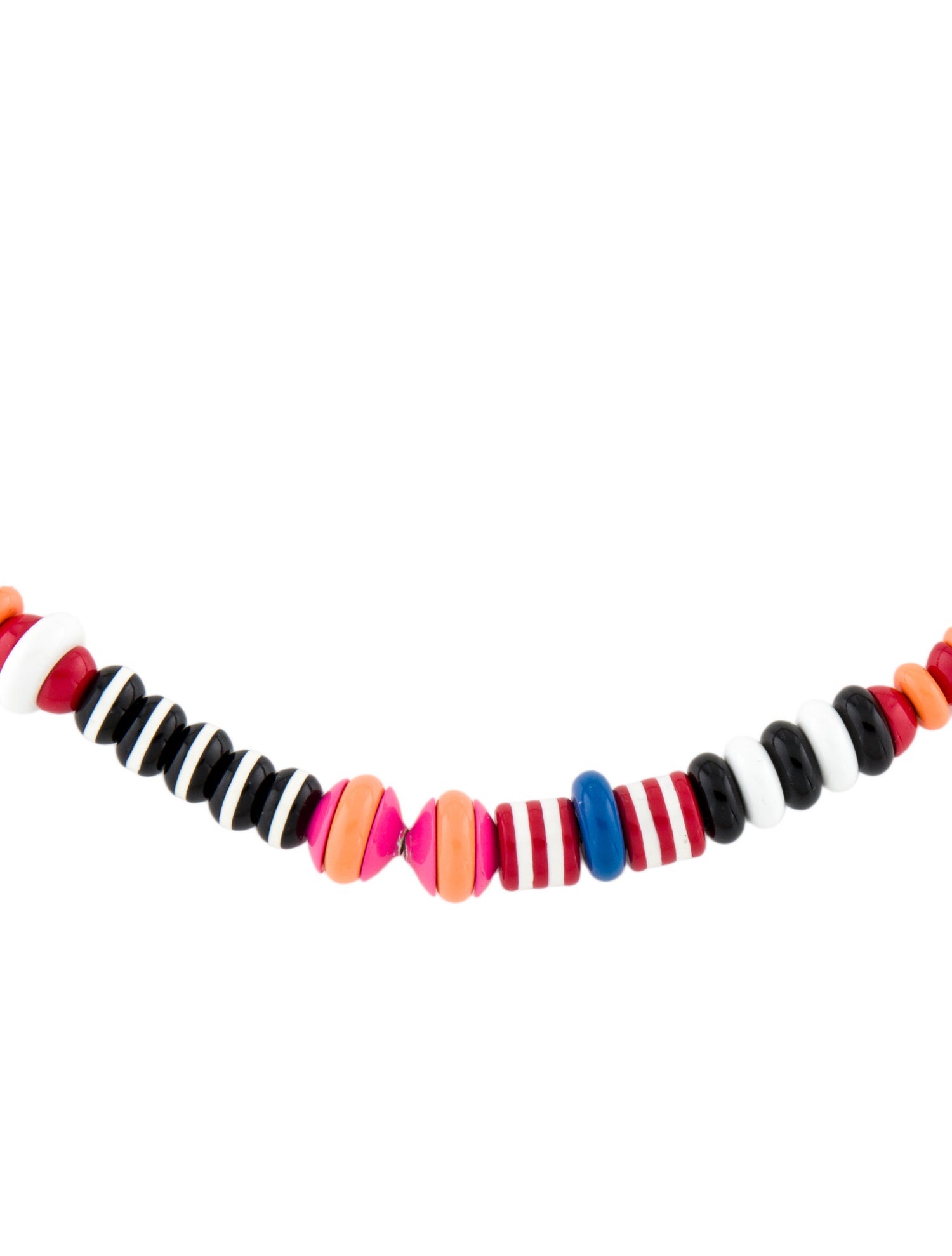 Roxanne Assoulin Multicolor Enamel Beaded Collar Necklace