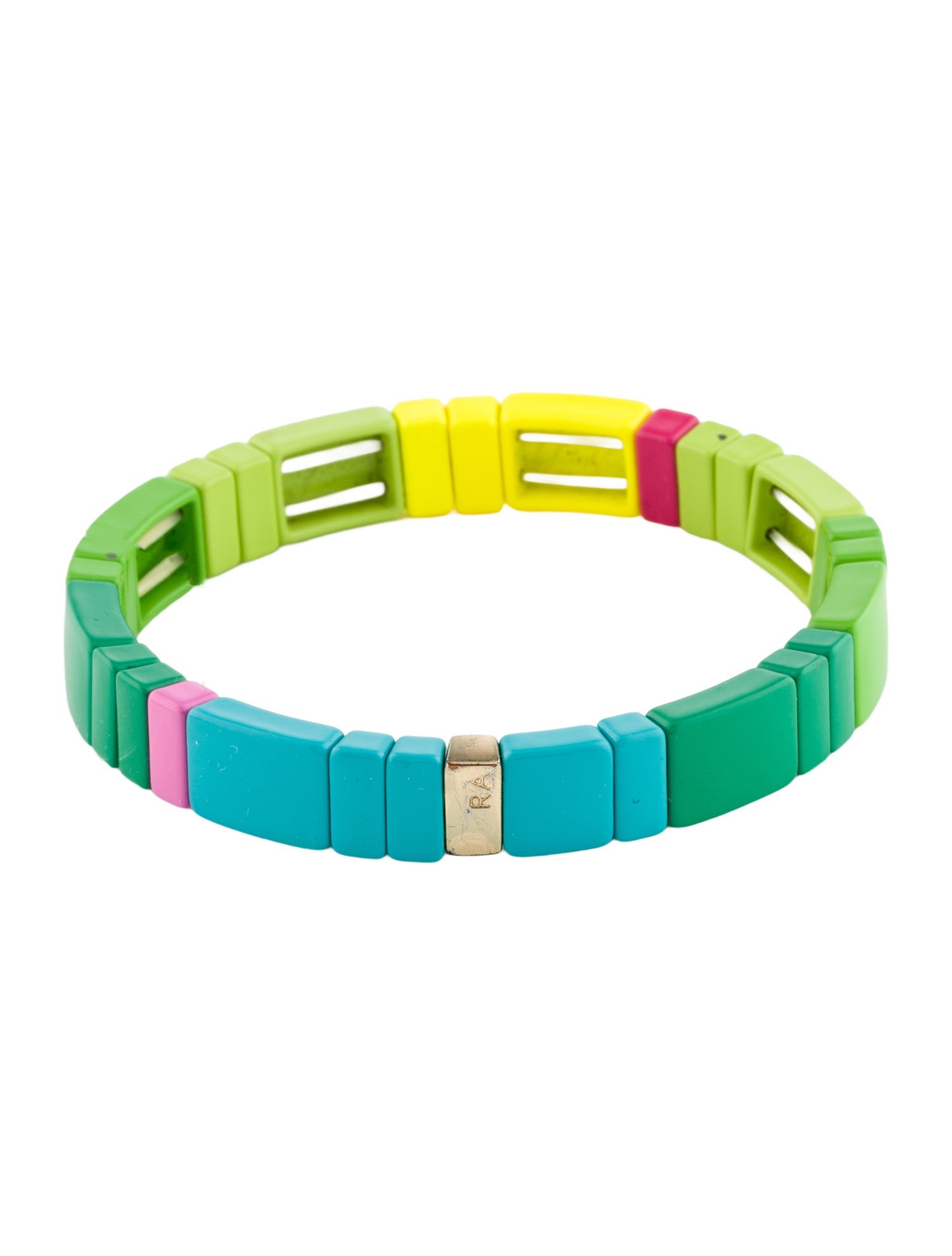 Roxanne Assoulin Enamel Beaded Stretch Bracelet