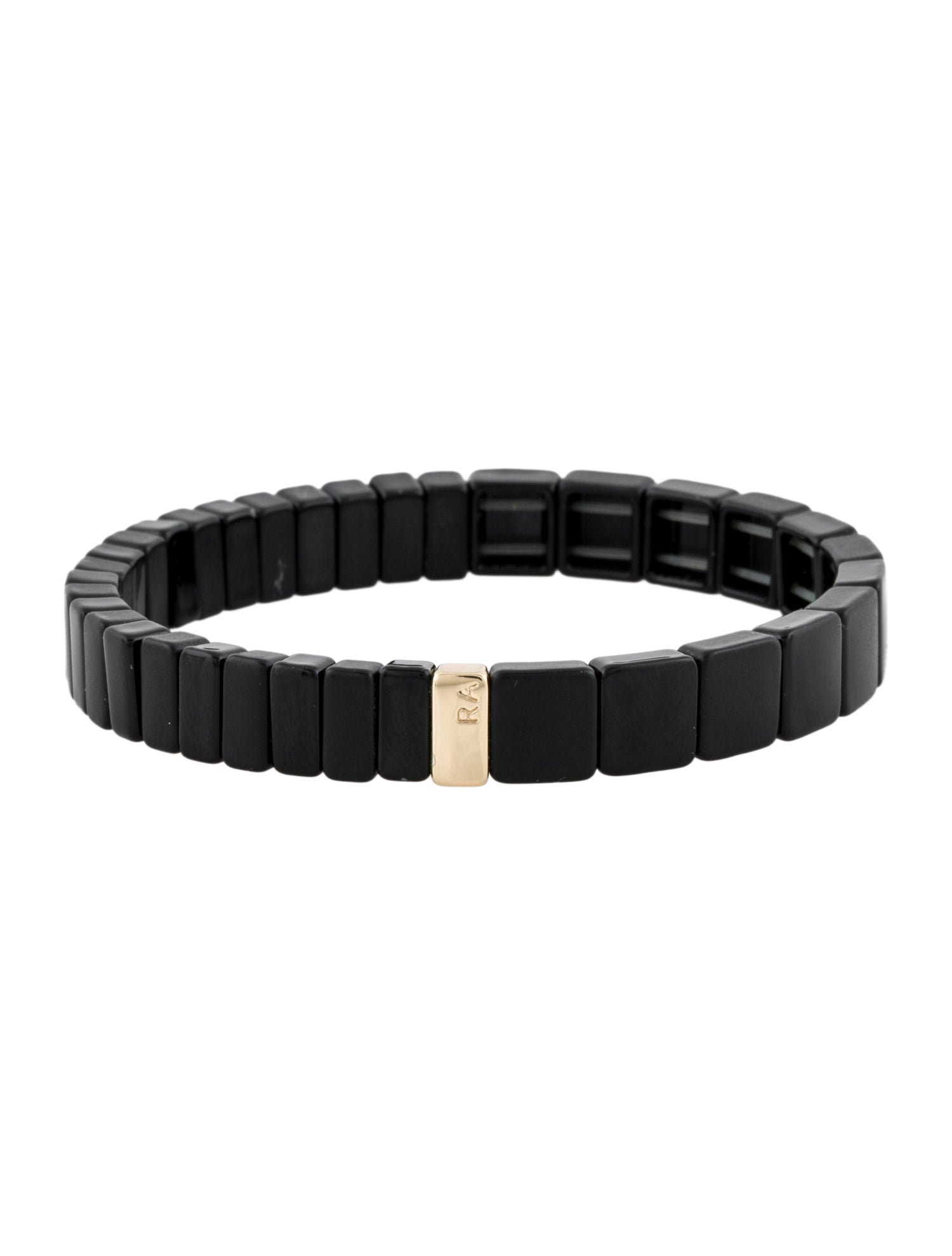 Roxanne Assoulin Enamel Black Out Bead Bracelet