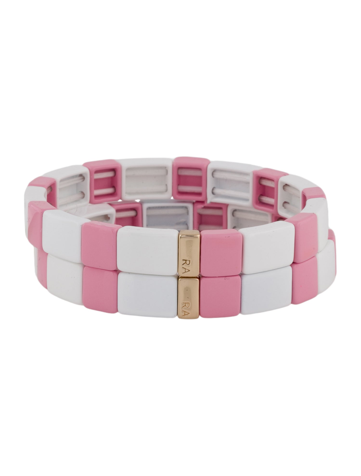 Roxanne Assoulin Enamel Stretch Bracelet Set Of 2