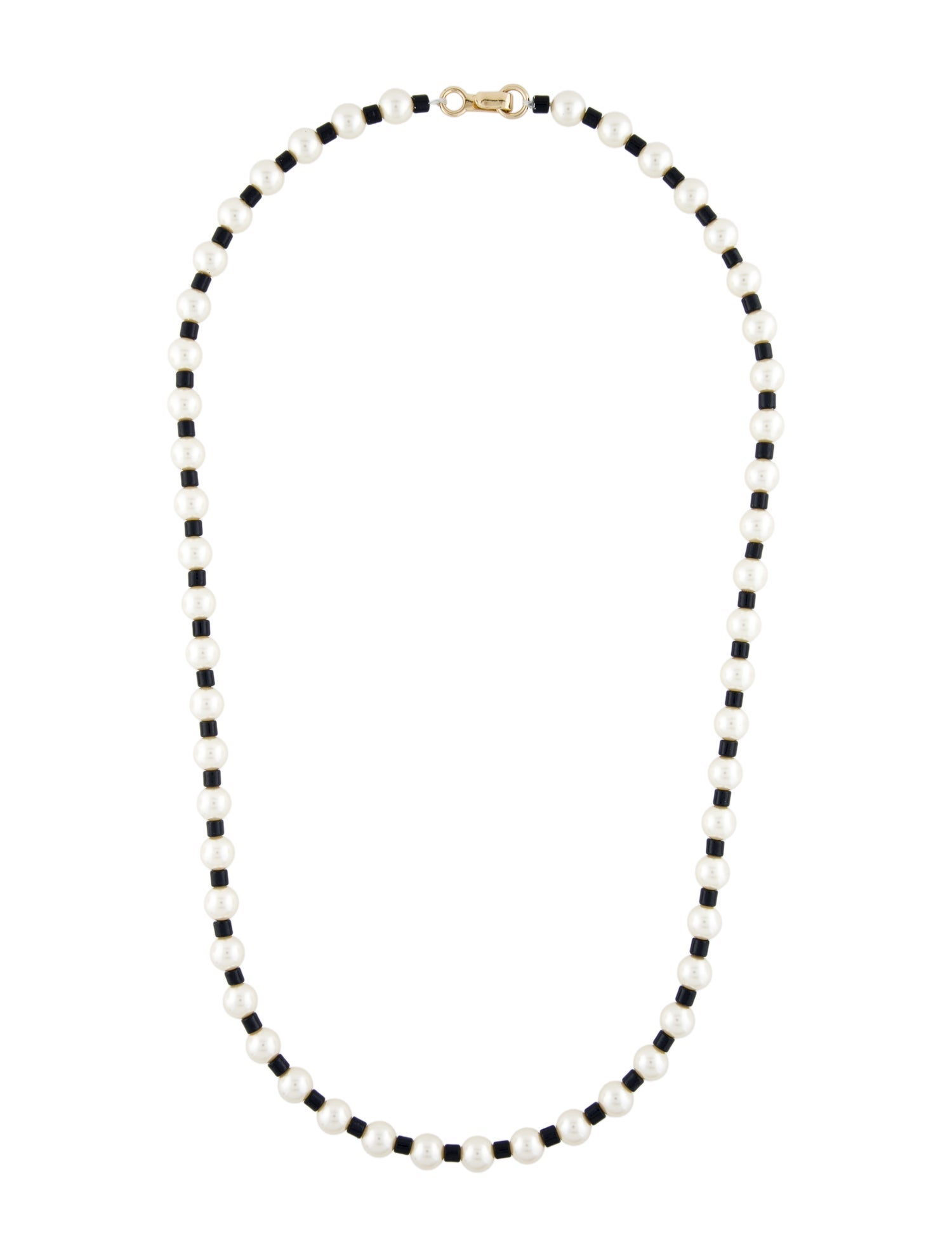 Roxanne Assoulin Bead & Faux Pearl Bead Strand Necklace