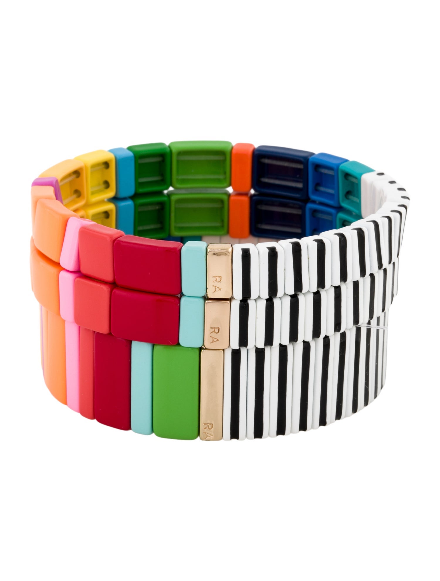 Roxanne Assoulin Enamel Stretch Bracelet Set