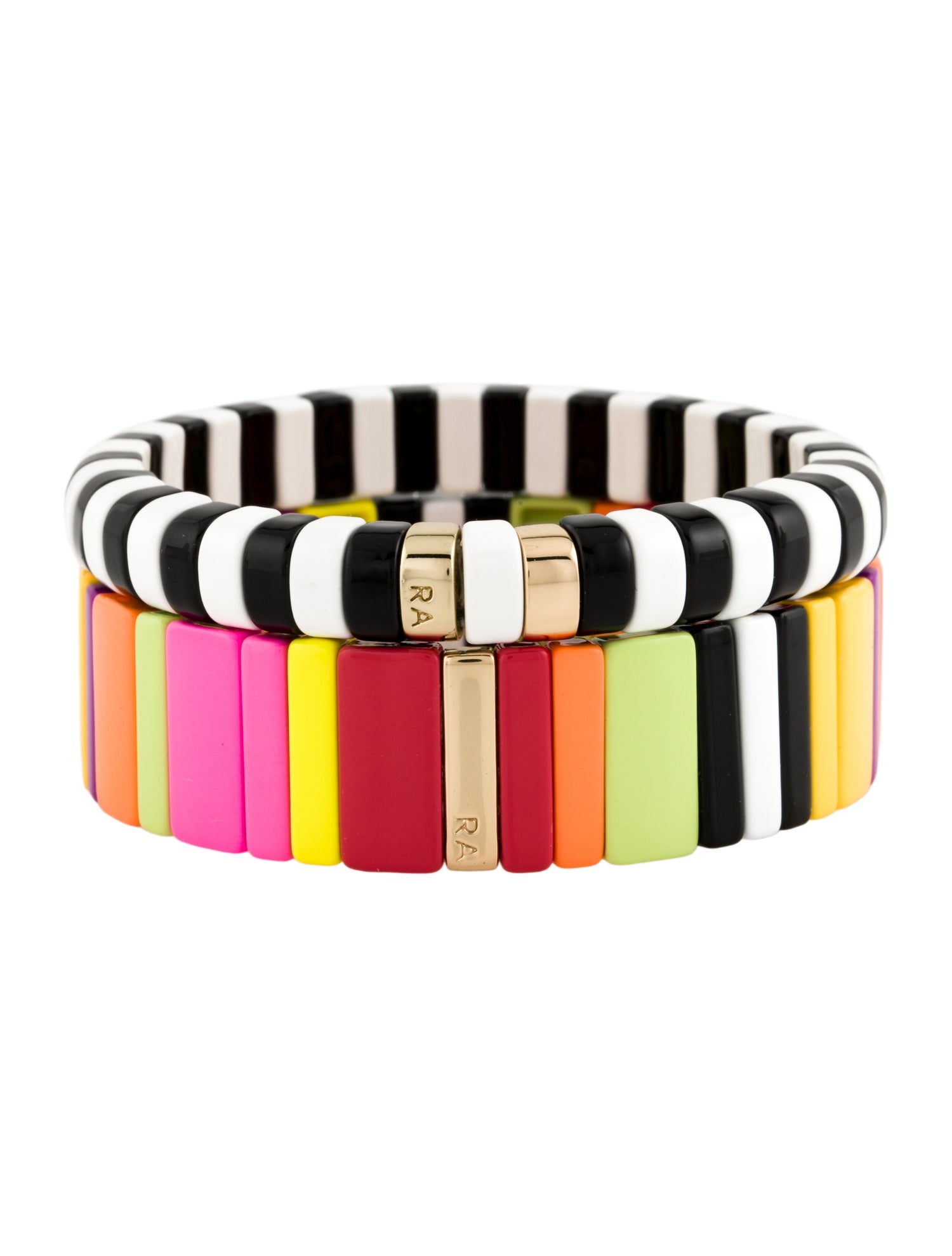 Roxanne Assoulin Enamel Stretch Bead Bracelet Set