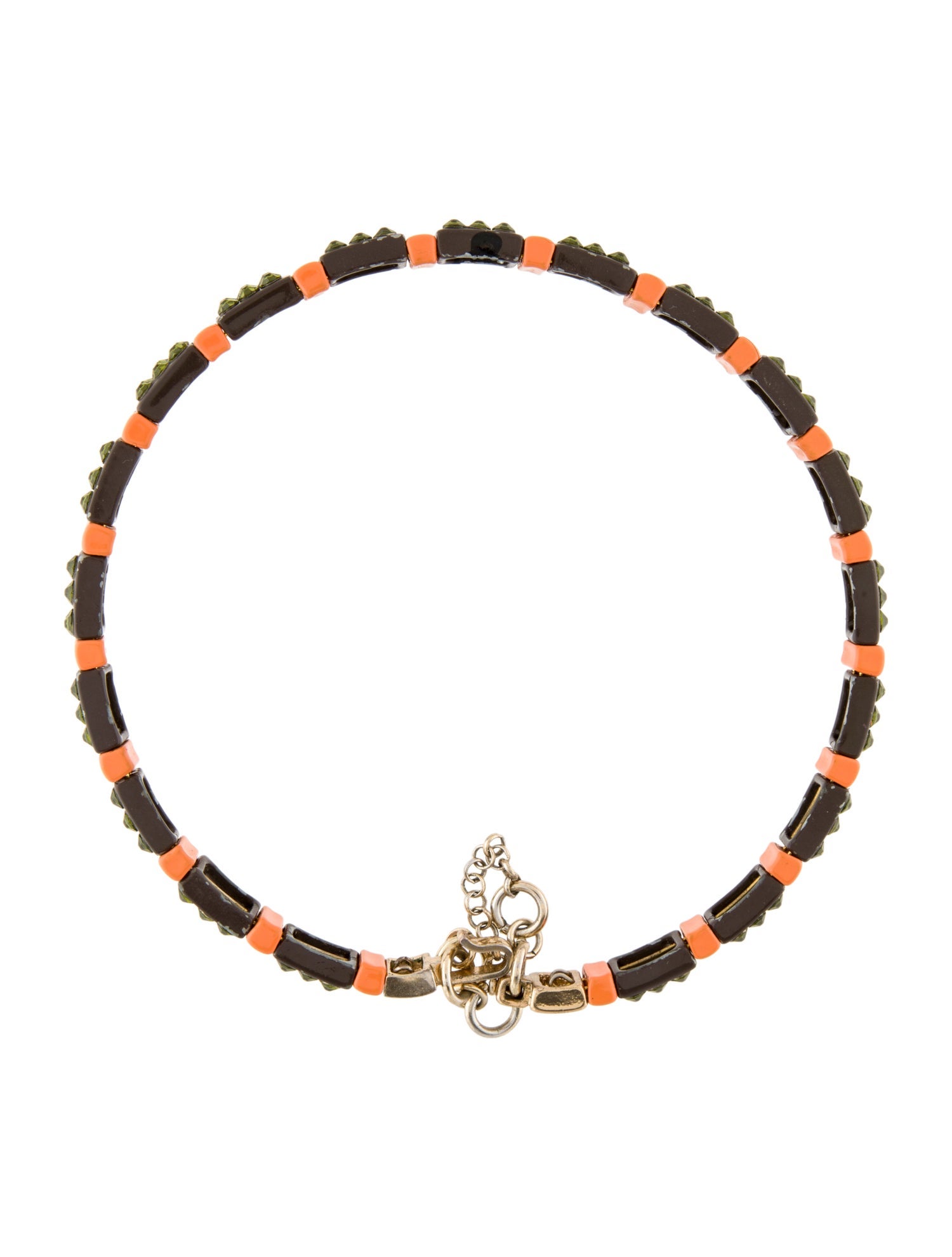 Roxanne Assoulin Crystal & Enamel Choker Necklace