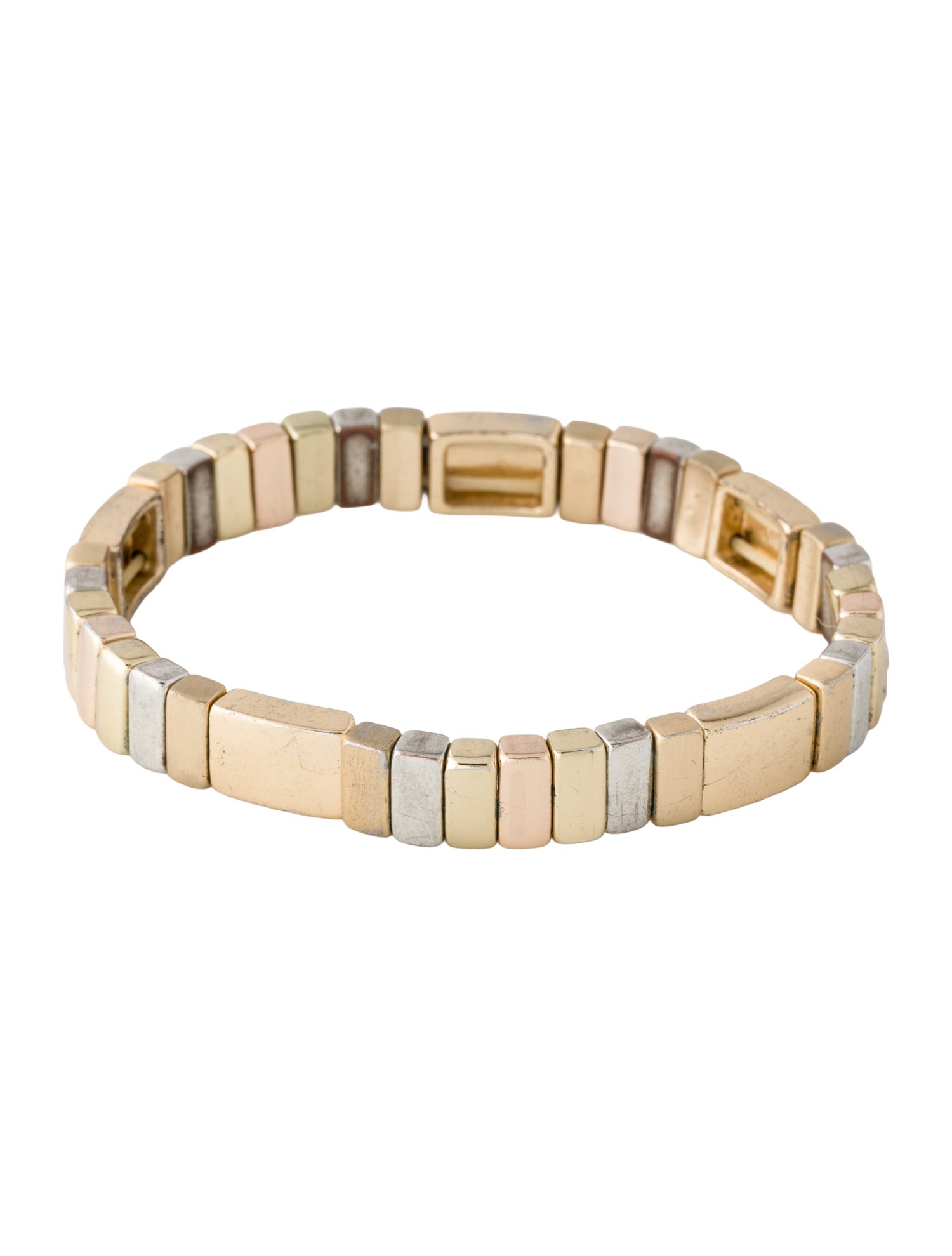 Roxanne Assoulin Two-Tone Stretch Bead Bracelet