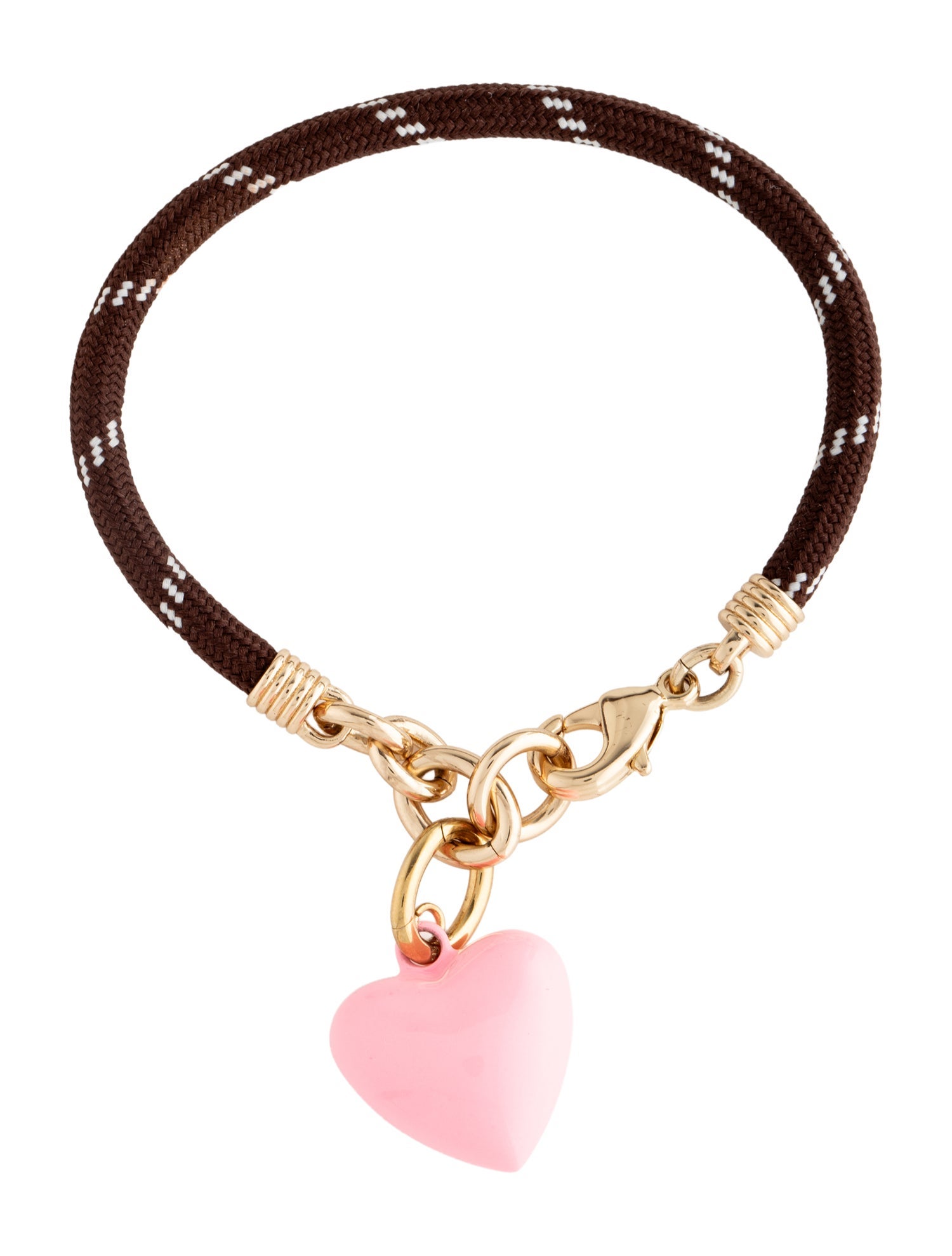 Roxanne Assoulin Enamel Happy Cord Charm Bracelet