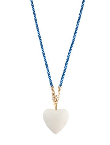 Pre-owned Roxanne Assoulin Enamel The Happy Cord Charm Necklace, 32" In Multi