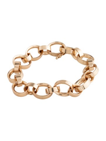 Pre-owned Roxanne Assoulin Chain Link Bracelet, 6.5" In Multi