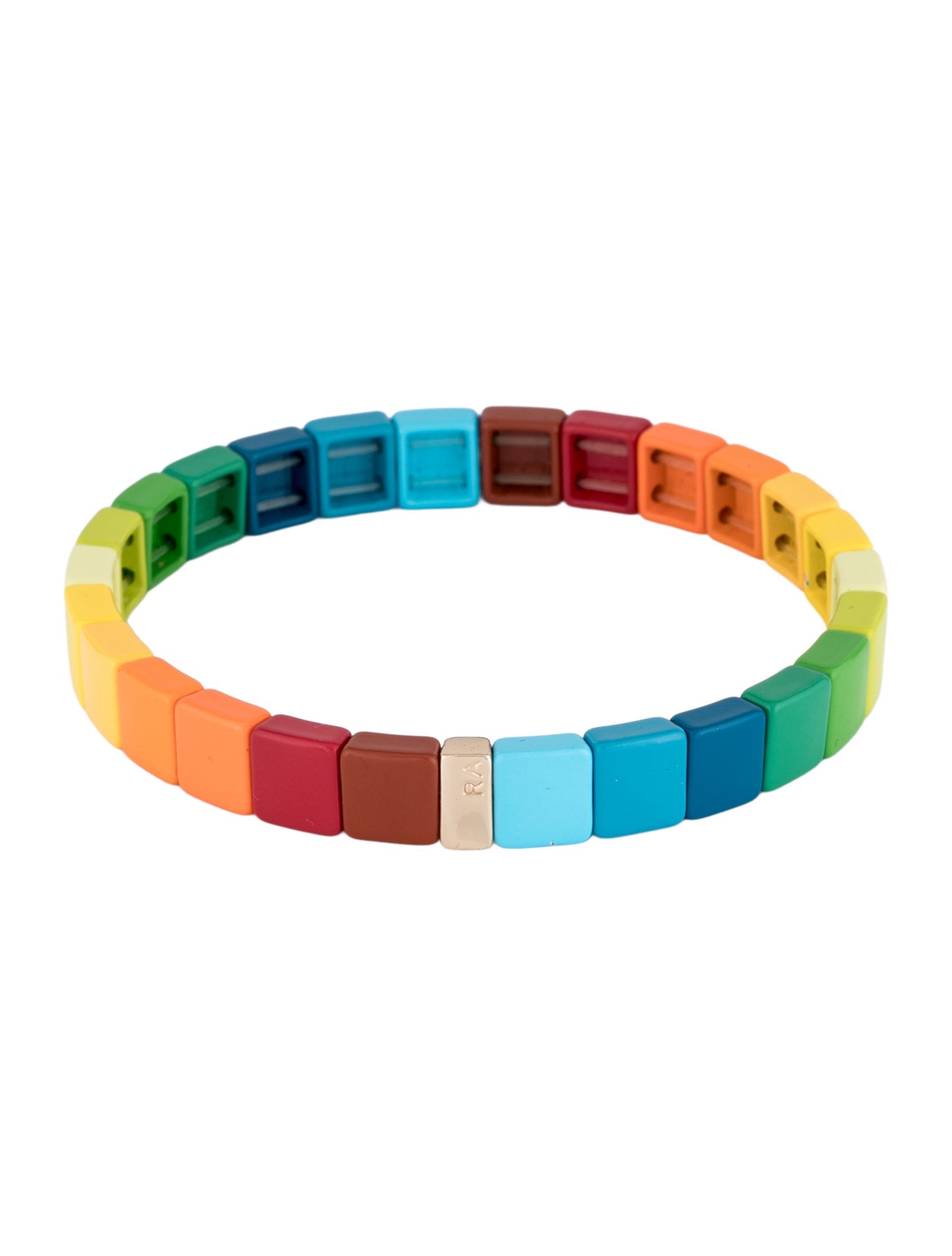 Roxanne Assoulin Enamel Bead Stretch Bangle Bracelet