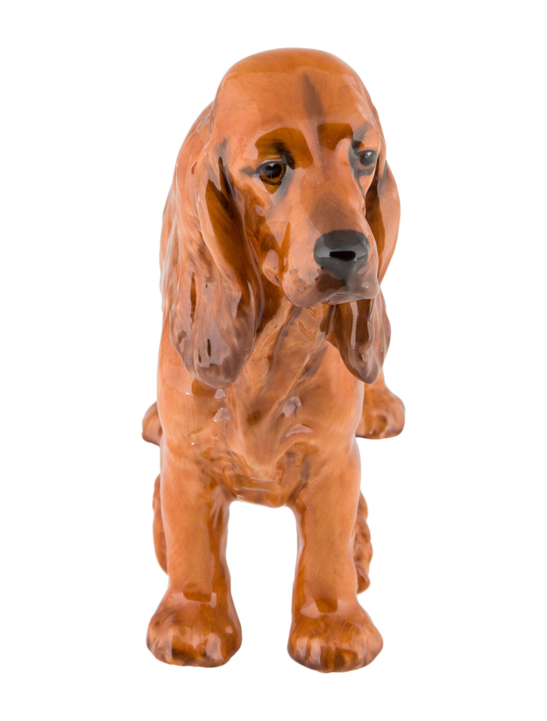 Royal Doulton Irish Setter Dog Figurine Decorative Accents, Decor