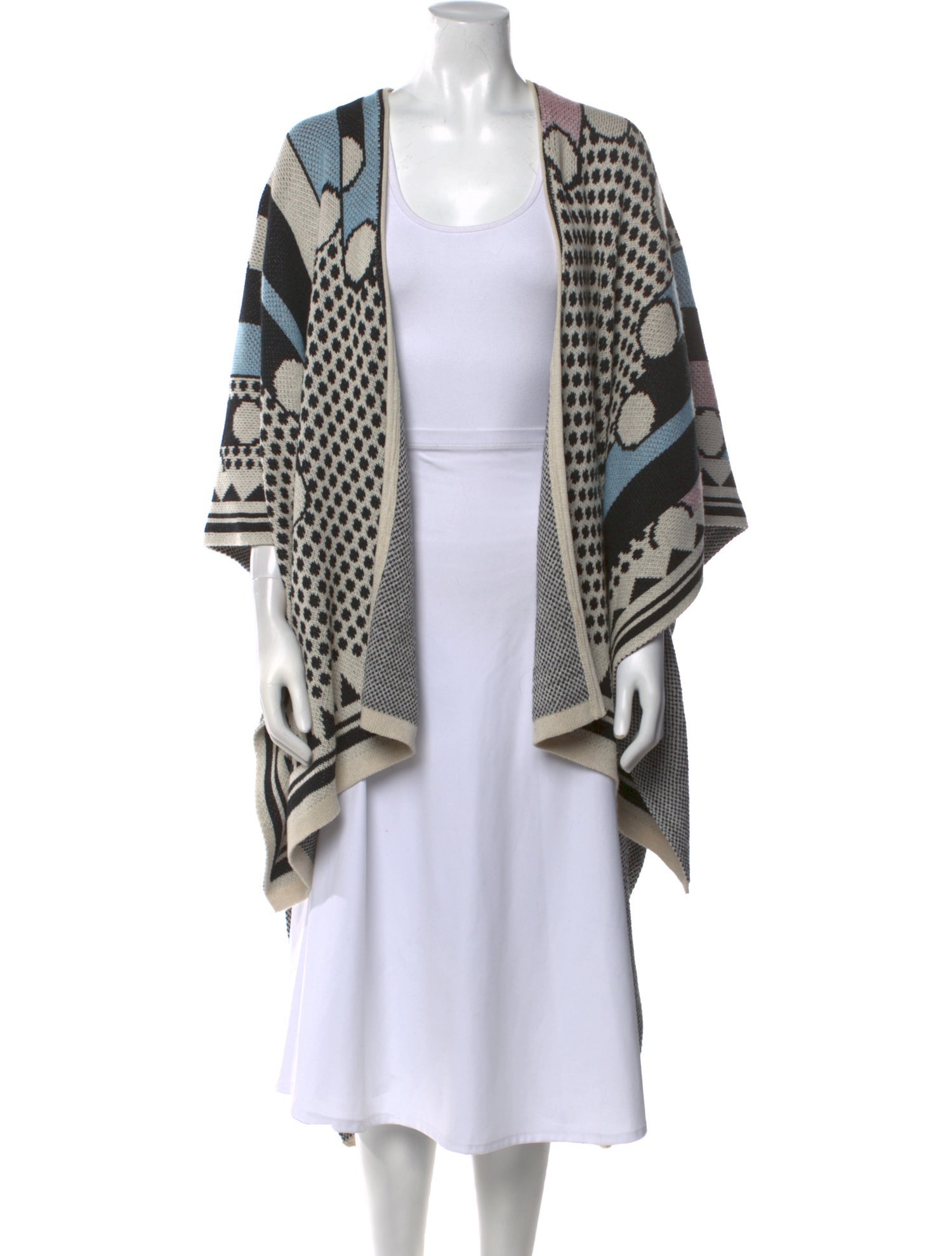 Rome Pays Off x Jean-Michel Basquiat Striped V-Neck Sweater