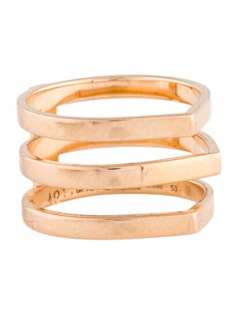 Repossi 18K Antifer Three Row Ring