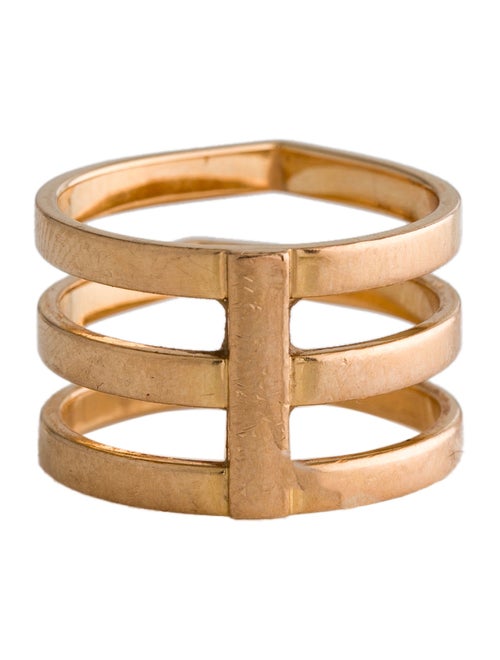 Repossi 18K Antifer Three Row Ring