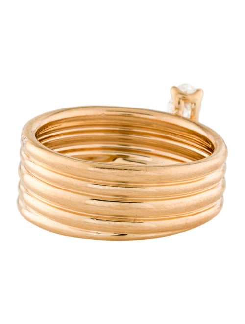 Repossi 18K Diamond Blast Ring