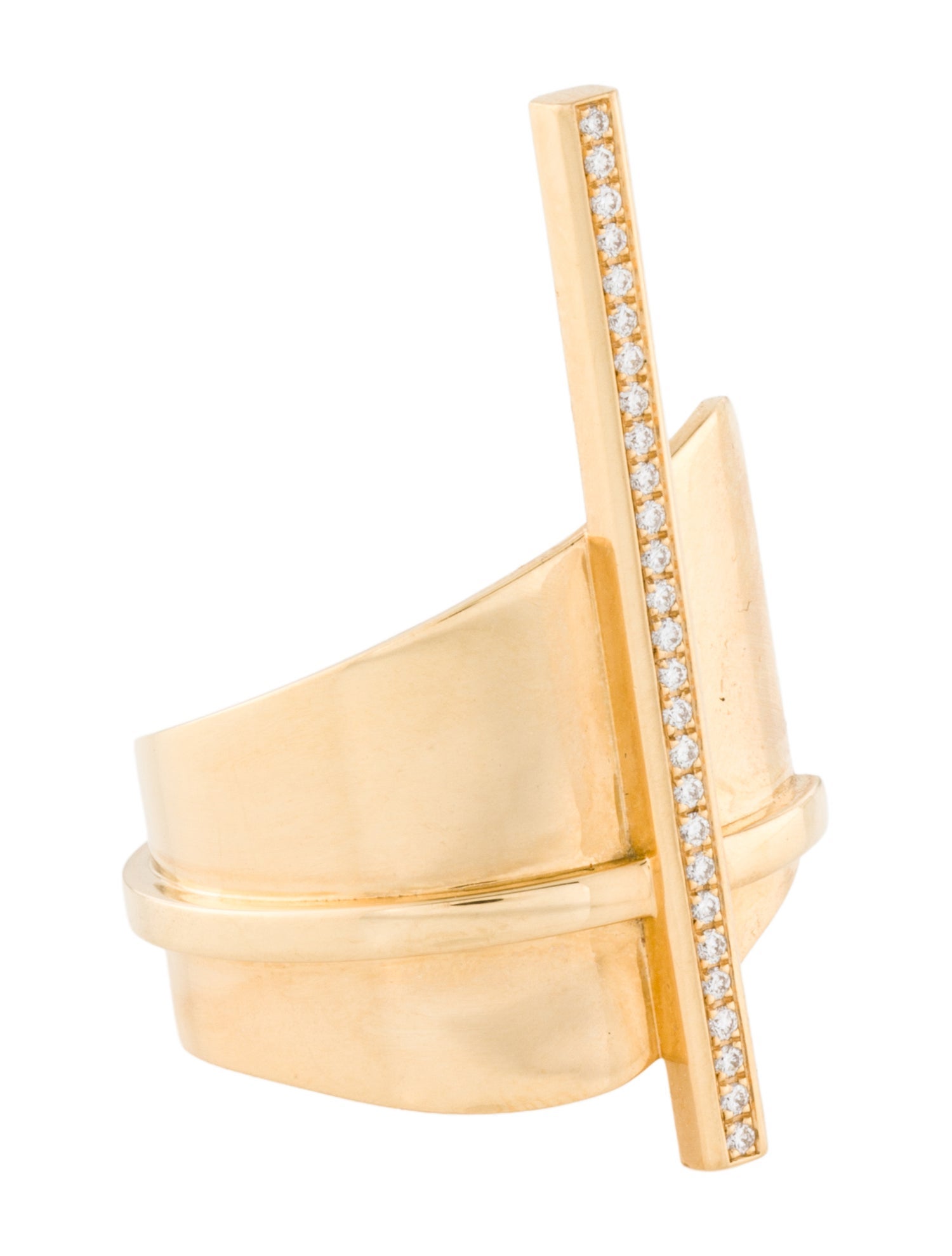 Repossi 18K Diamond Limited Edition No. 1 Transient Ring