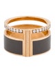 Repossi 18K Lacquer & Diamond Berbere Chromatic Ring