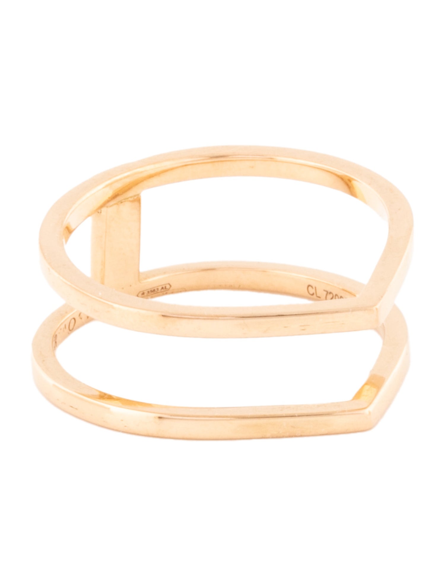 Repossi 18K Double Antifer Ring