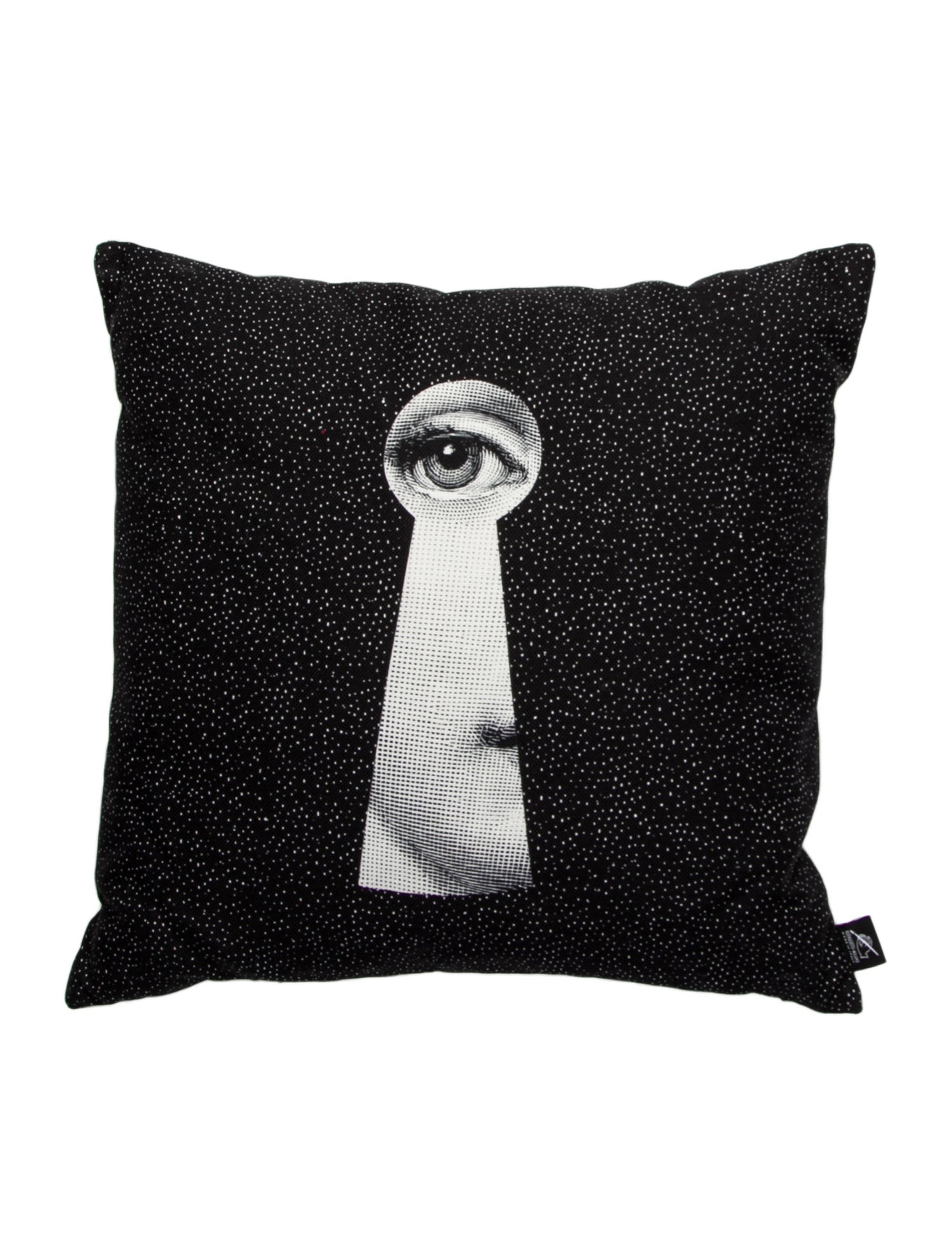 Fornasetti Chiave e Serratura Cushion