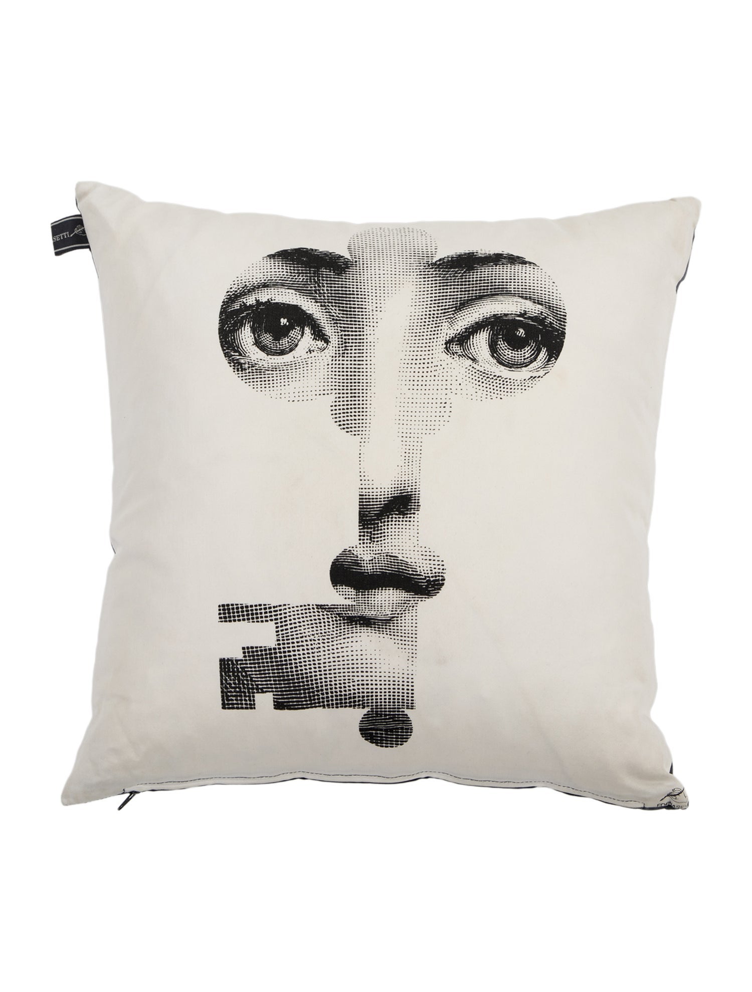 Fornasetti Chiave e Serratura Cushion