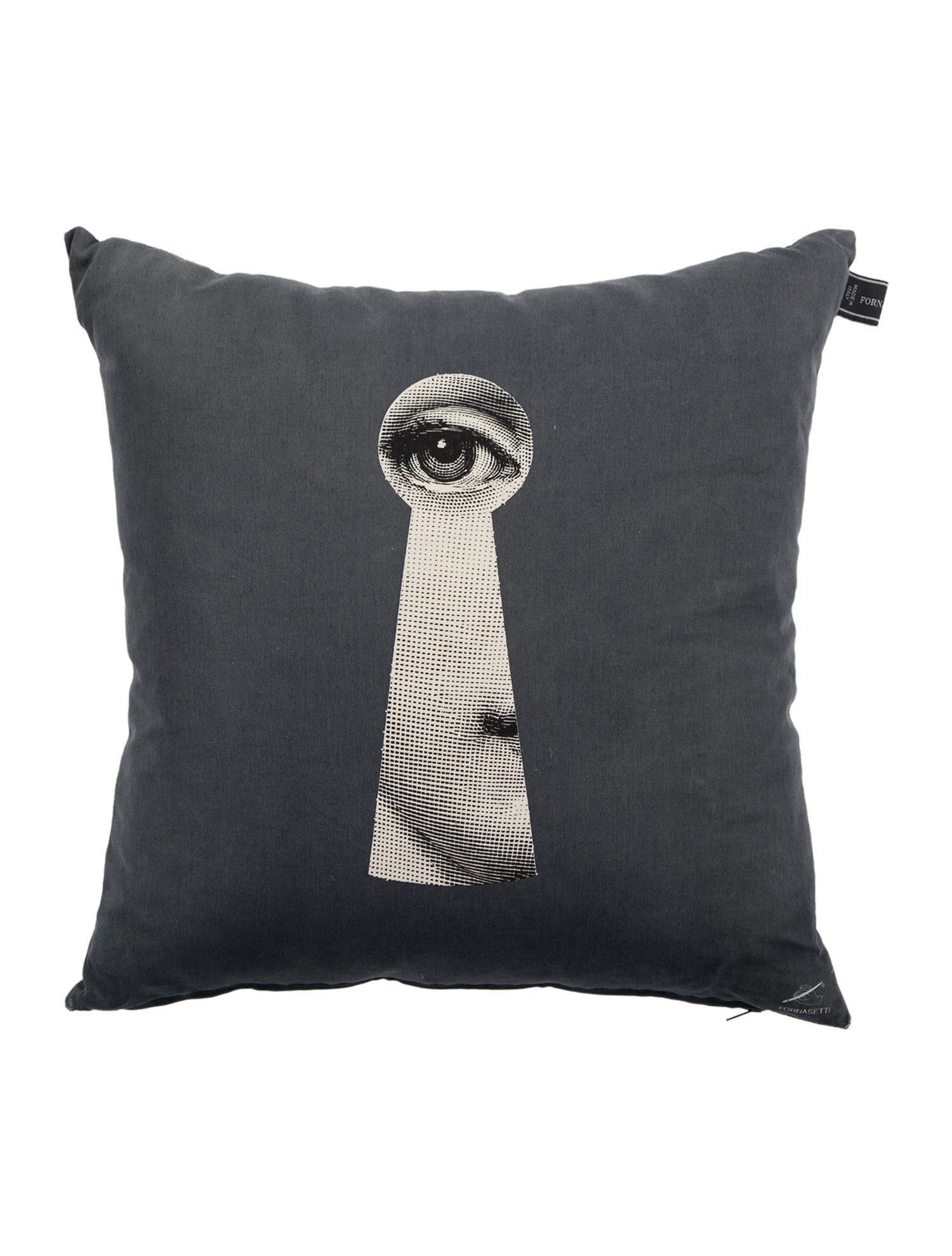 Fornasetti Chiave e Serratura Cushion