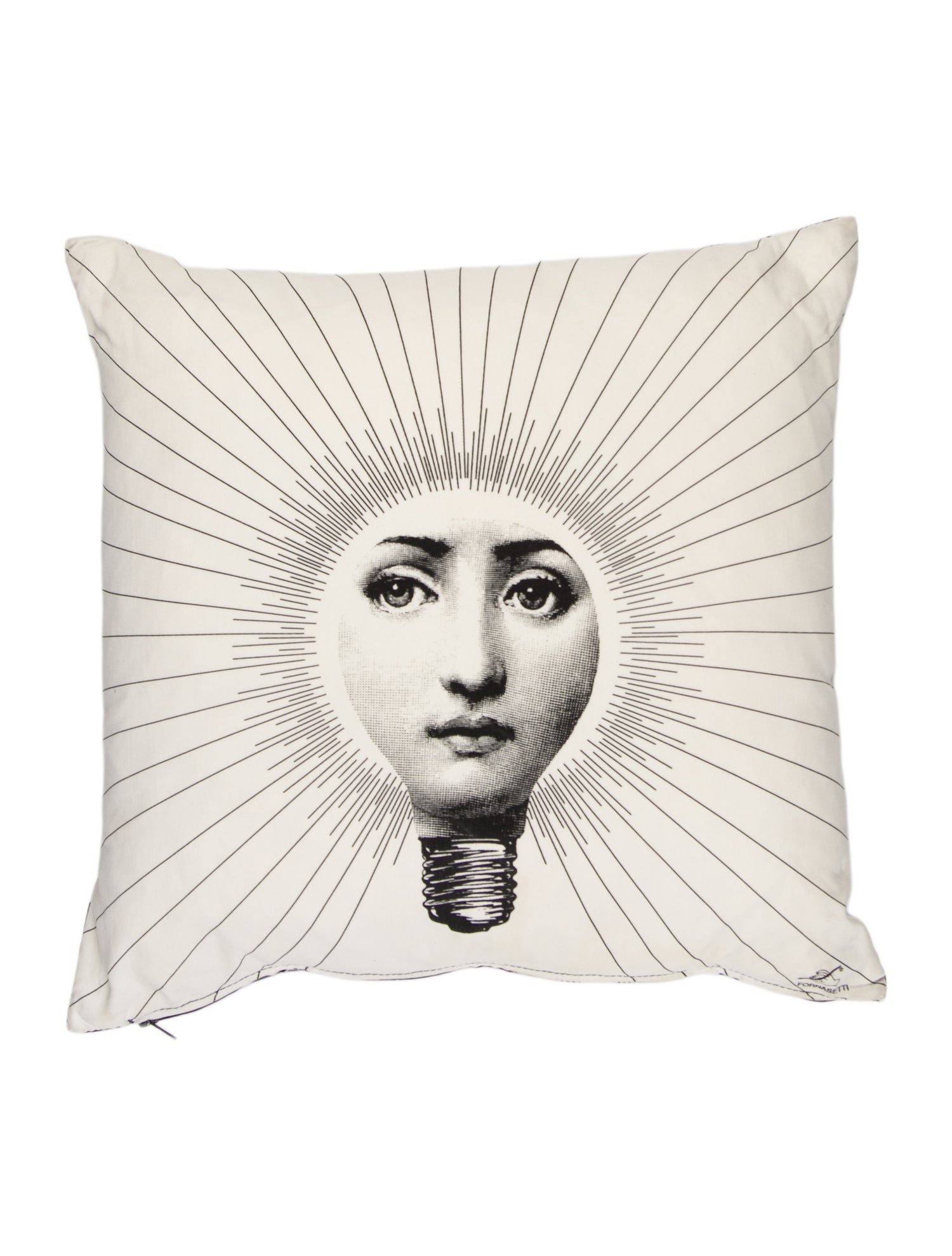 Fornasetti Tema e Variazioni Throw Pillow