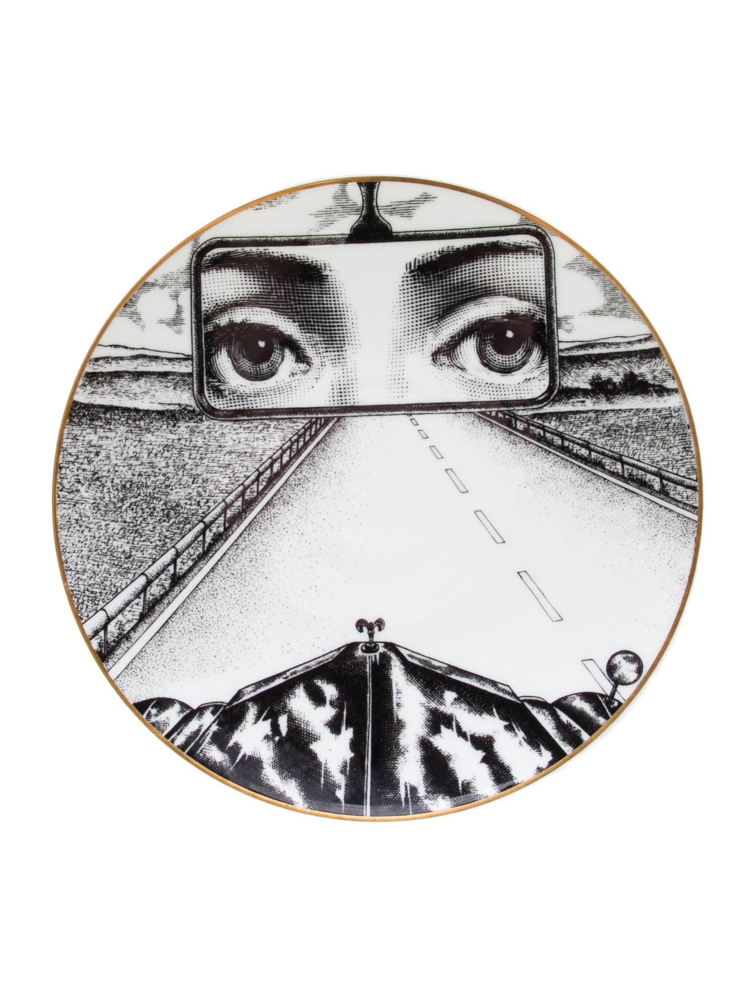 Fornasetti Muse Decorative Wall Plate
