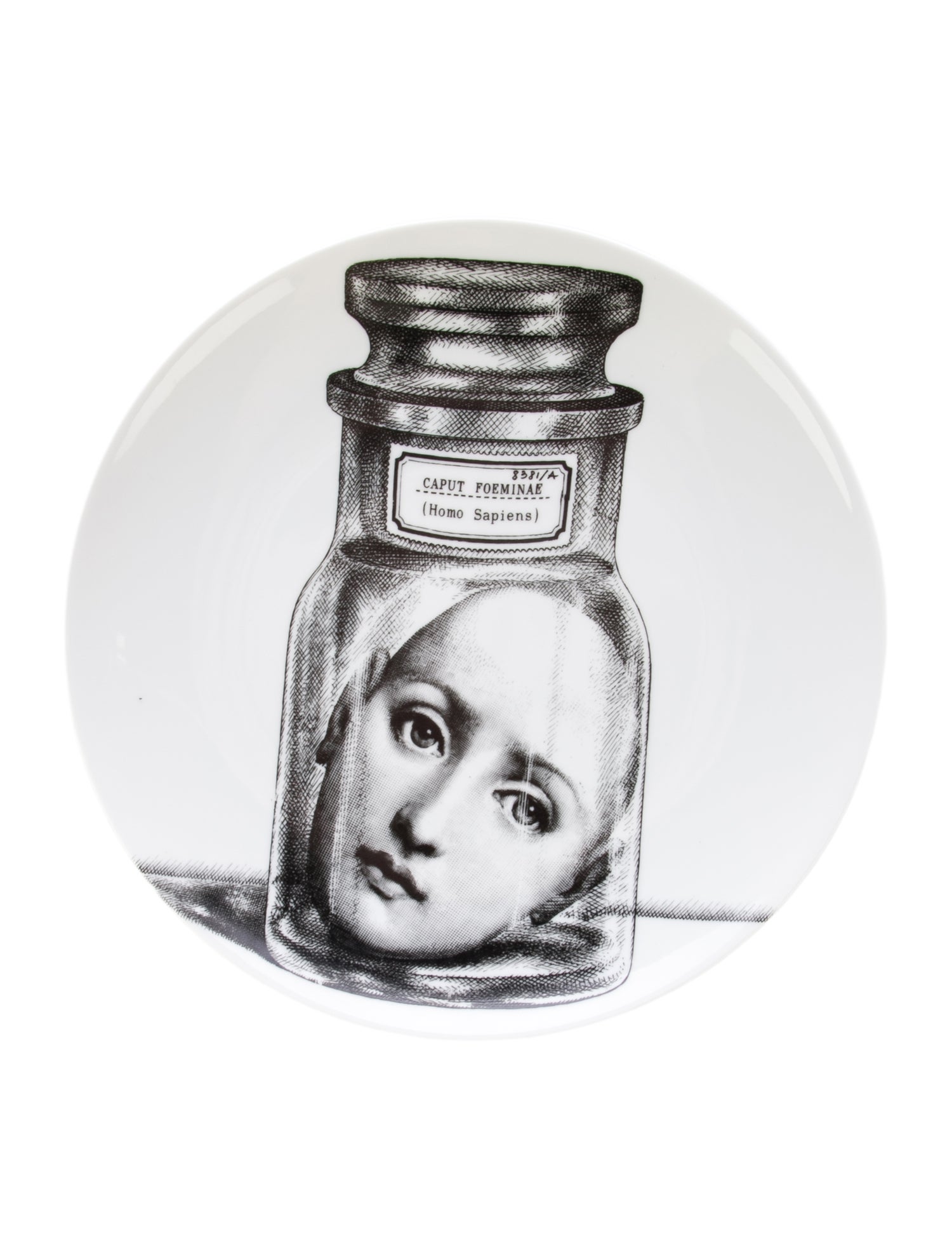 Fornasetti Muse Decorative Wall Plate