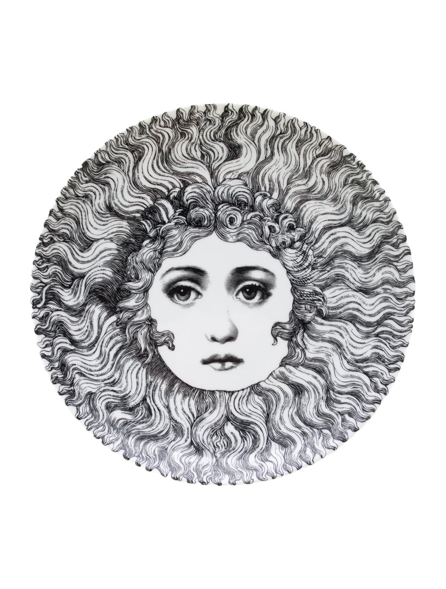 Fornasetti Muse Decorative Wall Plate
