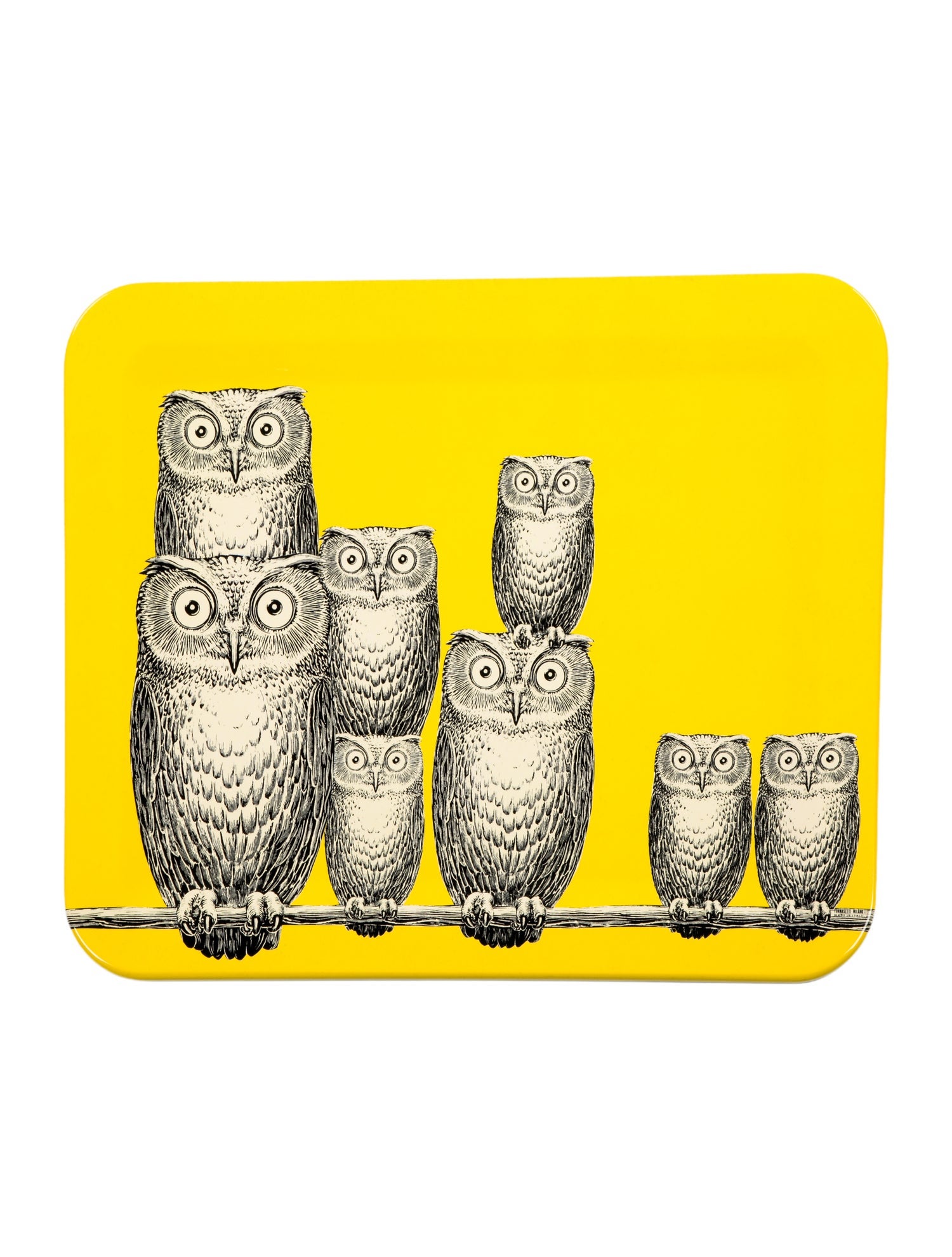 Fornasetti "Civette/Owl" Tray