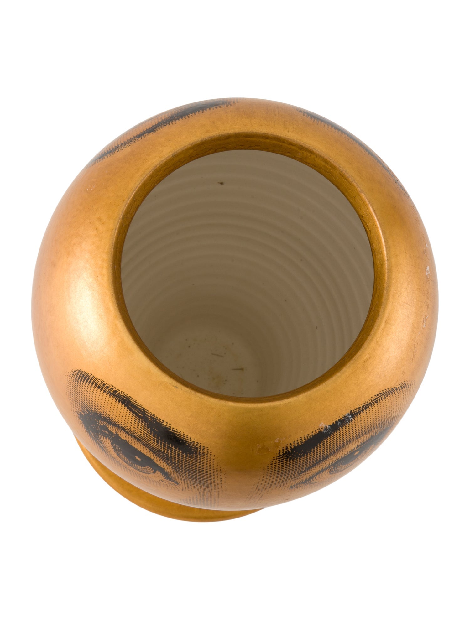 Fornasetti Ceramic Face Vase