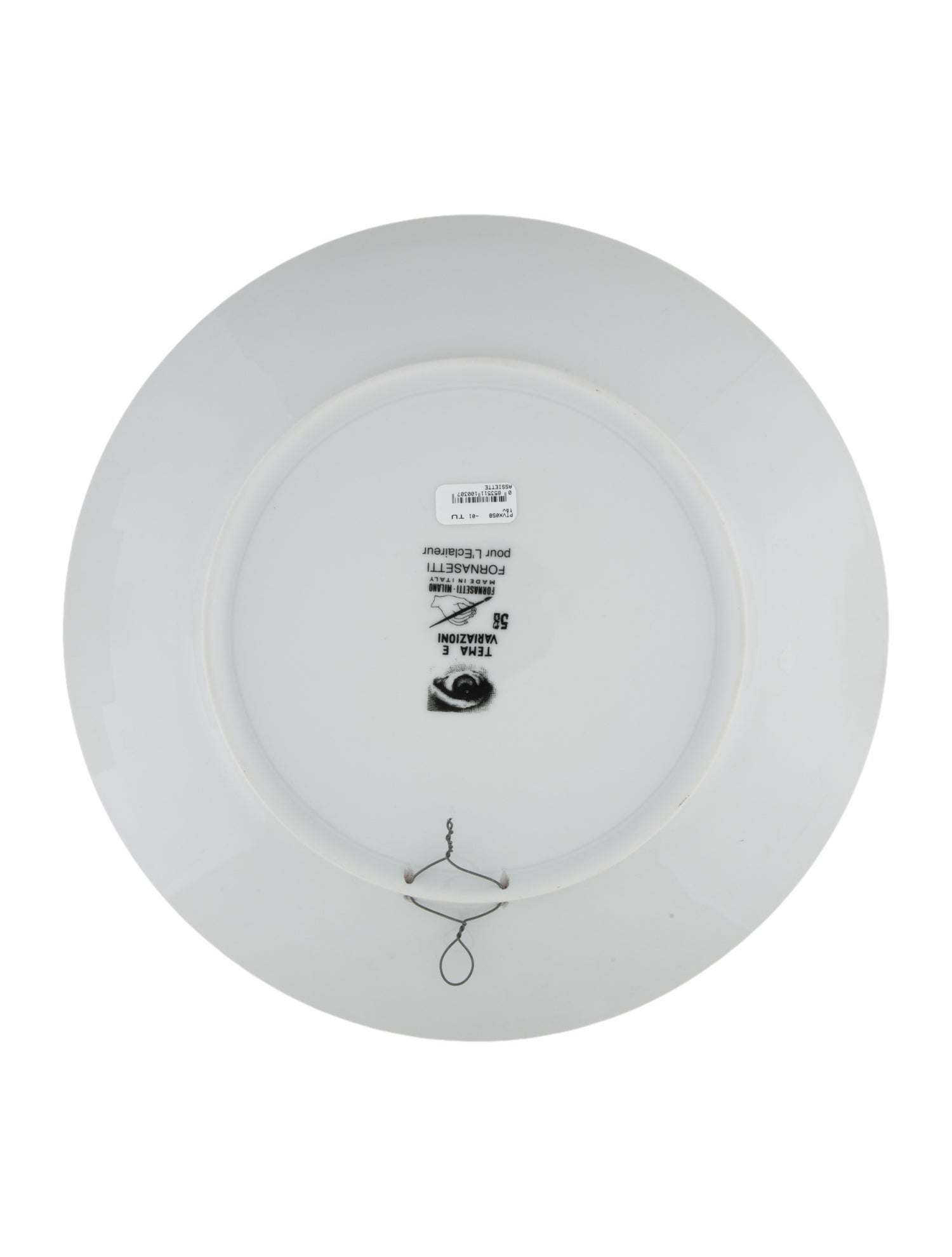 Fornasetti Tema e Variazioni N.58 Wall Plate