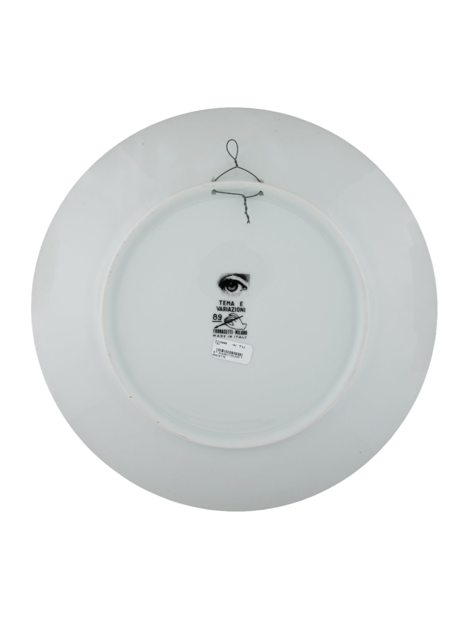 Fornasetti Tema e Variazioni N.89 Wall Plate