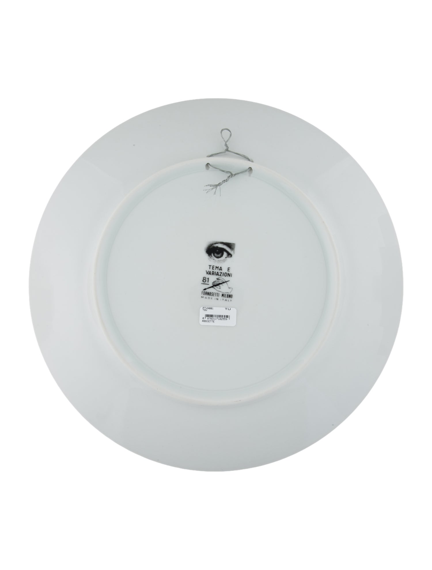 Fornasetti Tema e Variazioni n.81 Wall Plate
