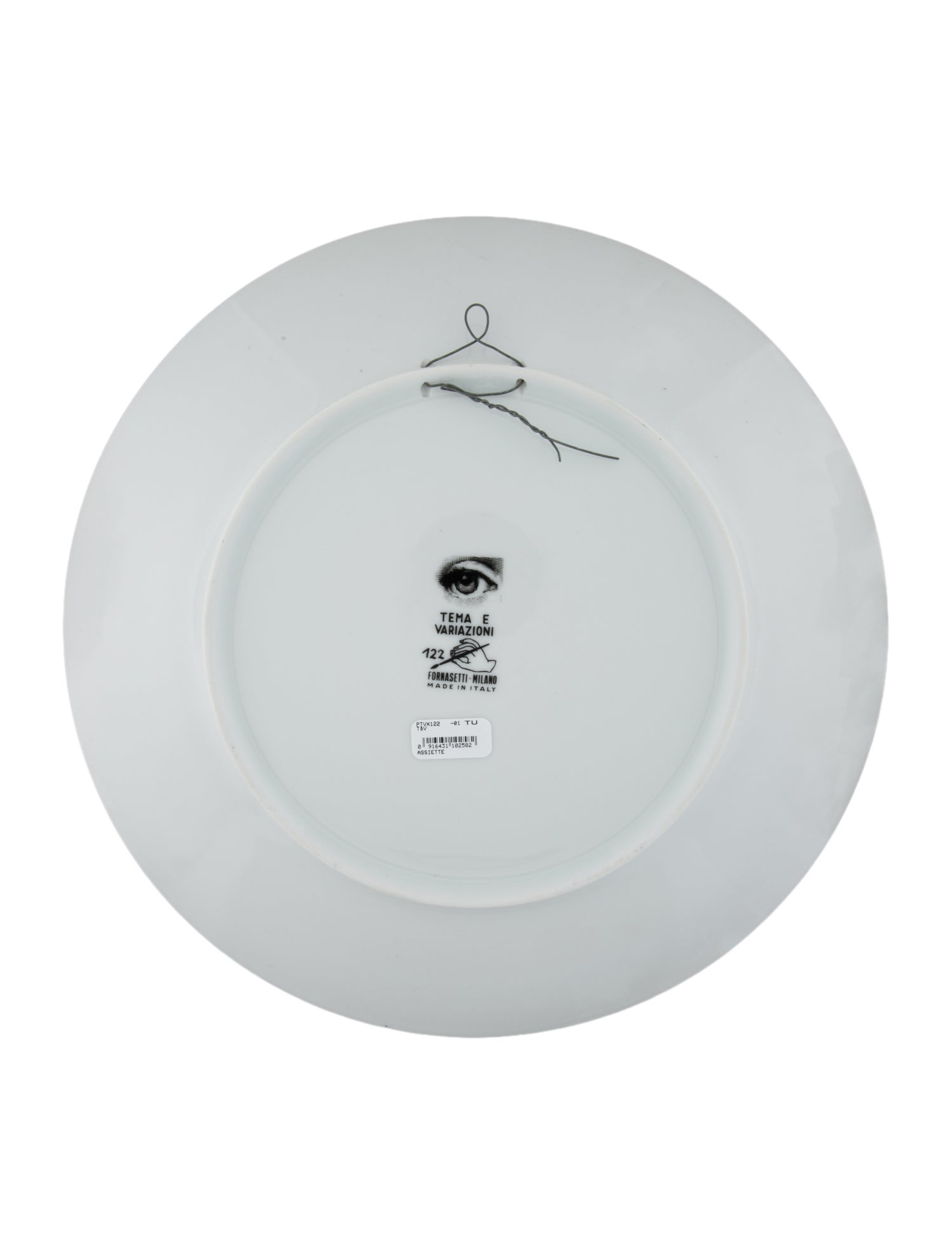 Fornasetti Tema e Variazioni N. 122 Wall Plate