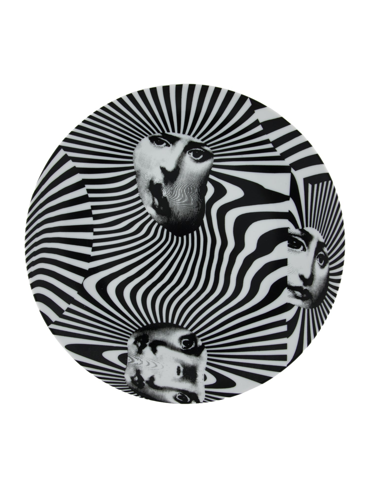 Fornasetti Porcelain Tema E Variazioni N.312 Wall Plate