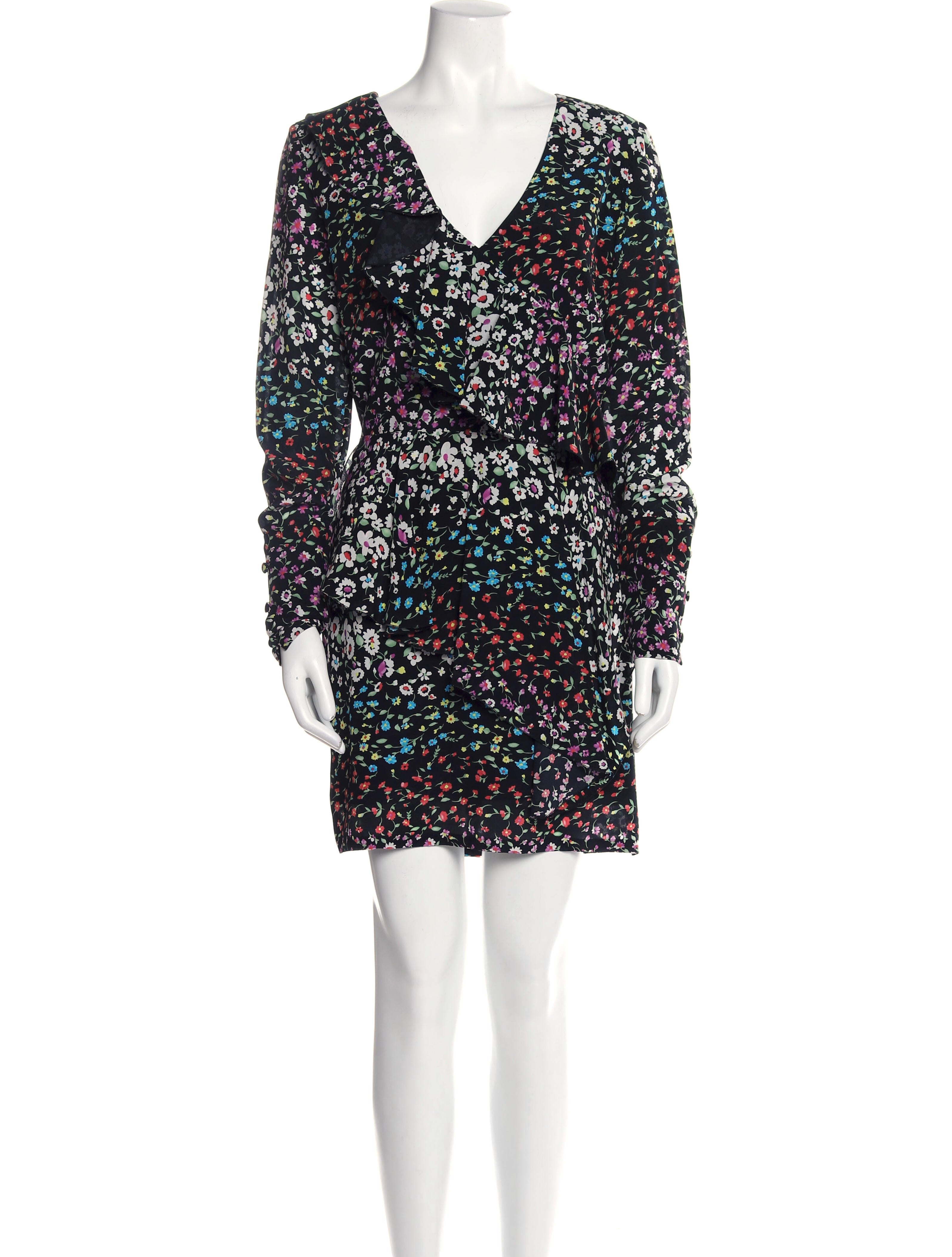 Raquel Diniz Silk Mini Dress