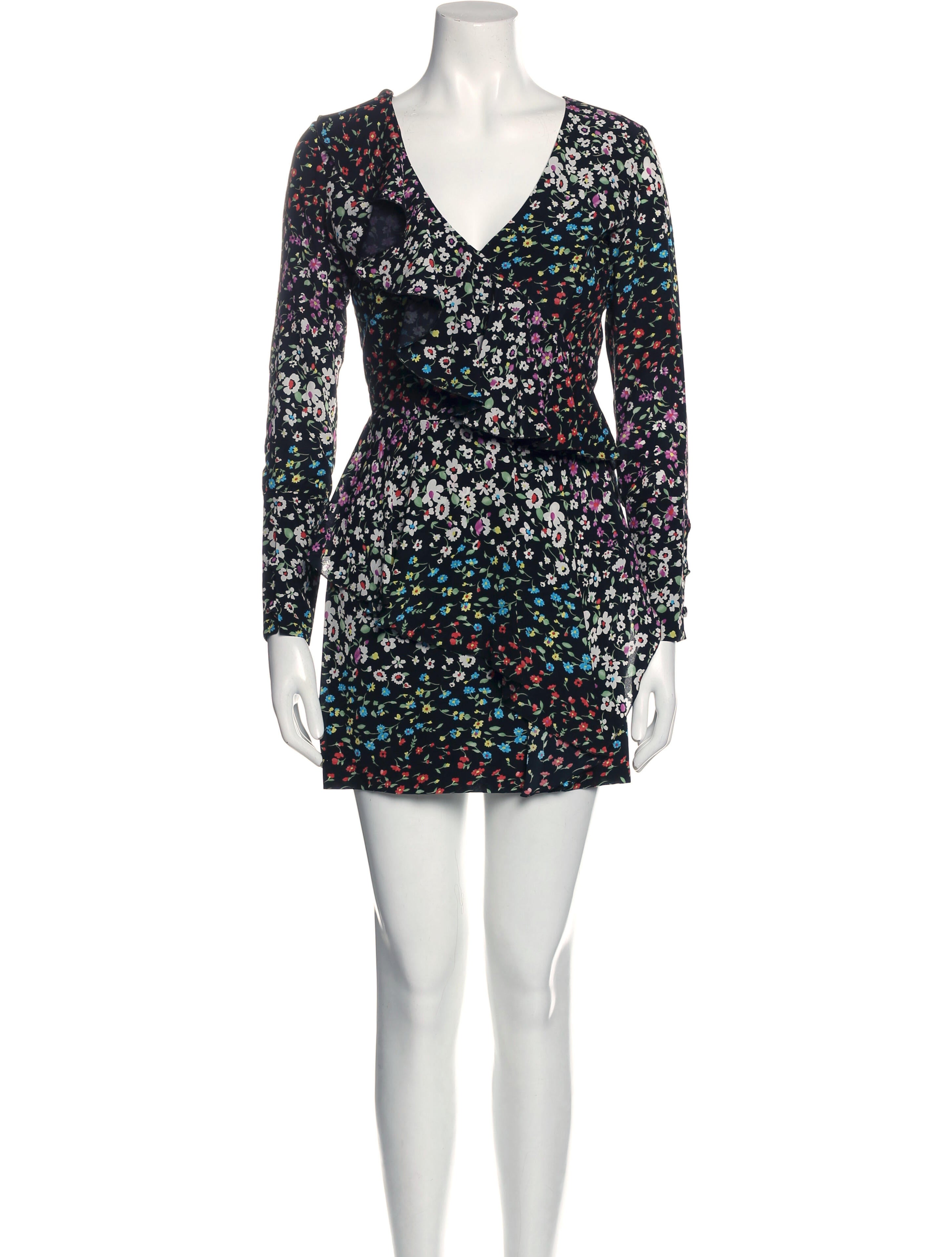 Raquel Diniz Silk Mini Dress