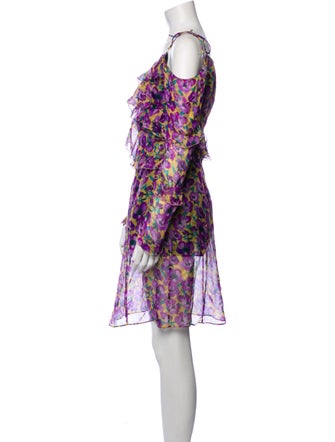 Raquel Diniz Silk Knee-Length Dress