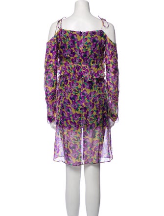 Raquel Diniz Silk Knee-Length Dress