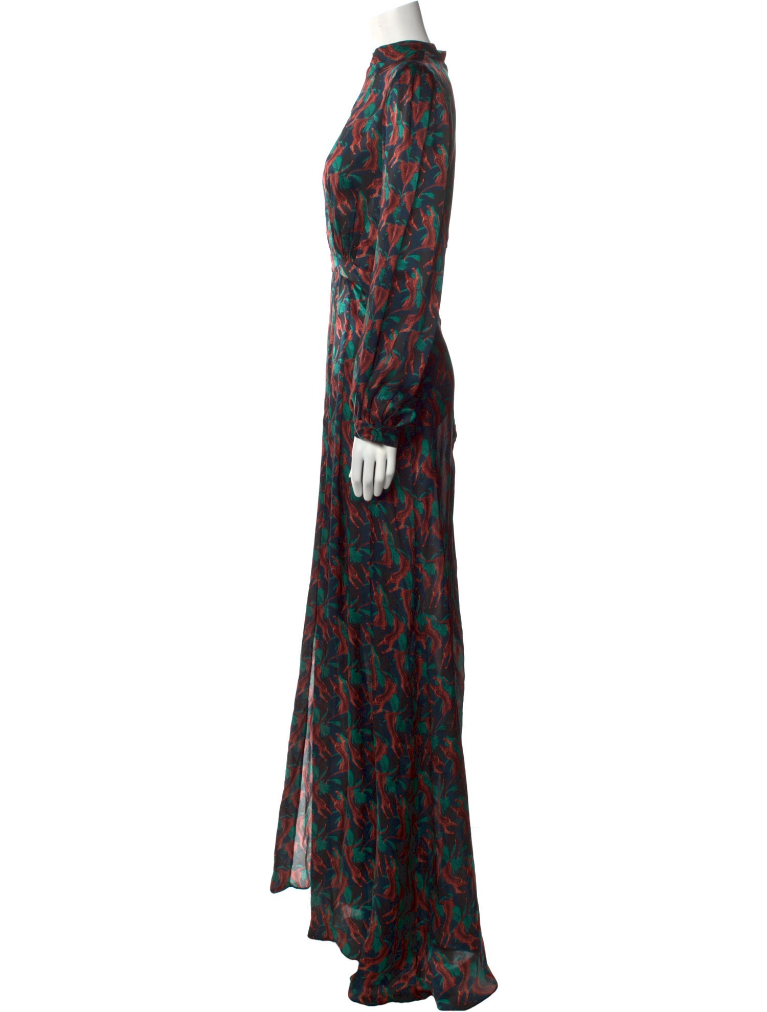 Raquel Diniz Silk Long Dress w/ Tags