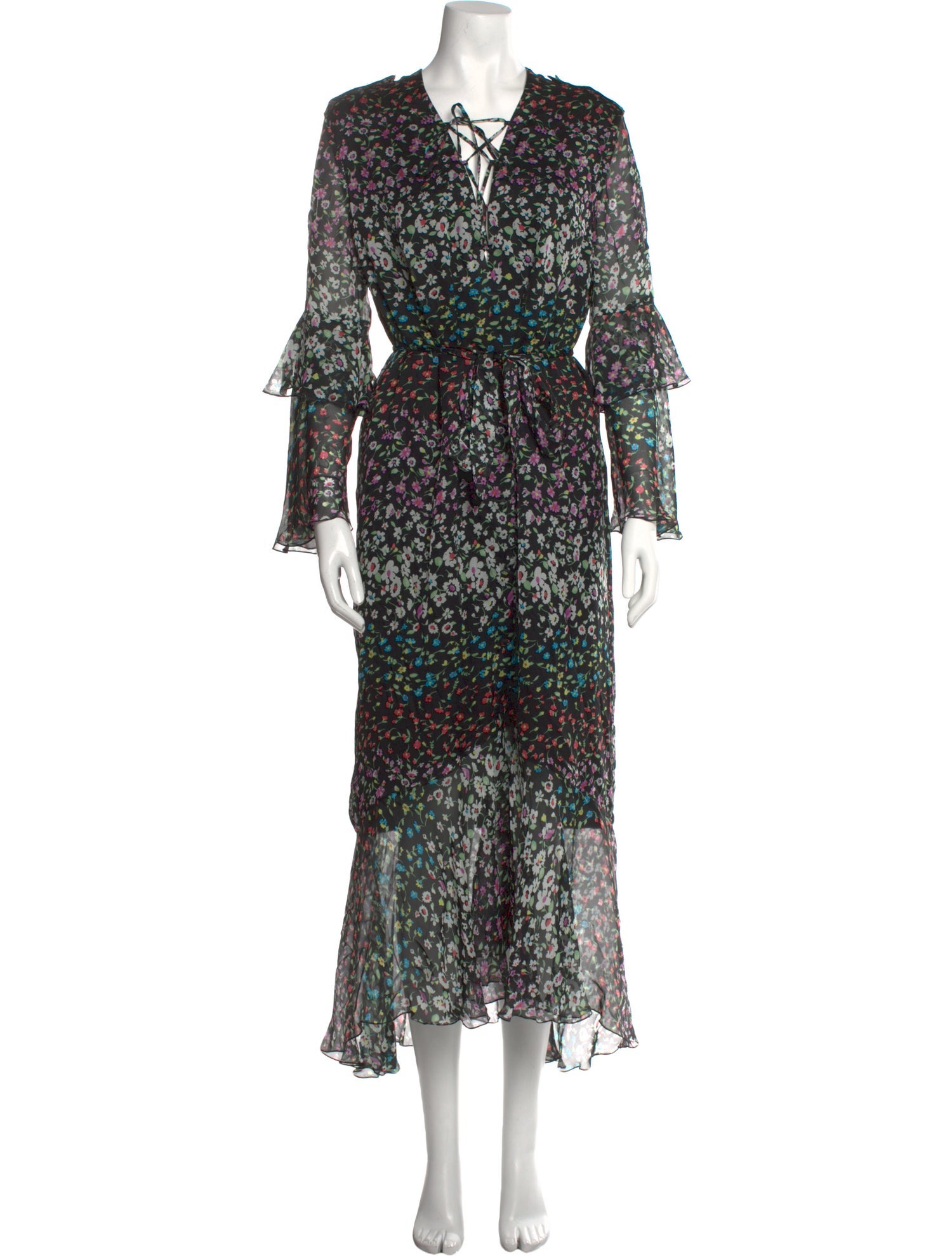 Raquel Diniz Silk Long Dress