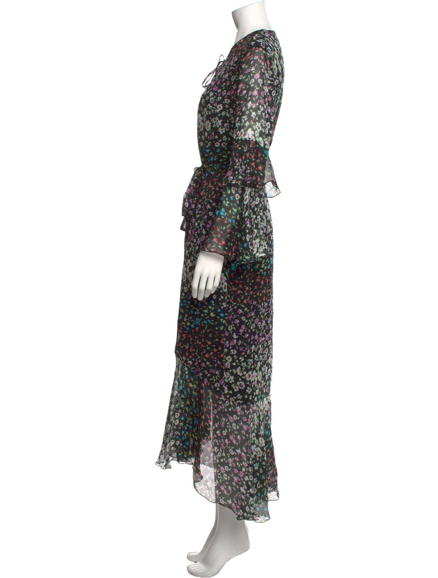 Raquel Diniz Silk Long Dress