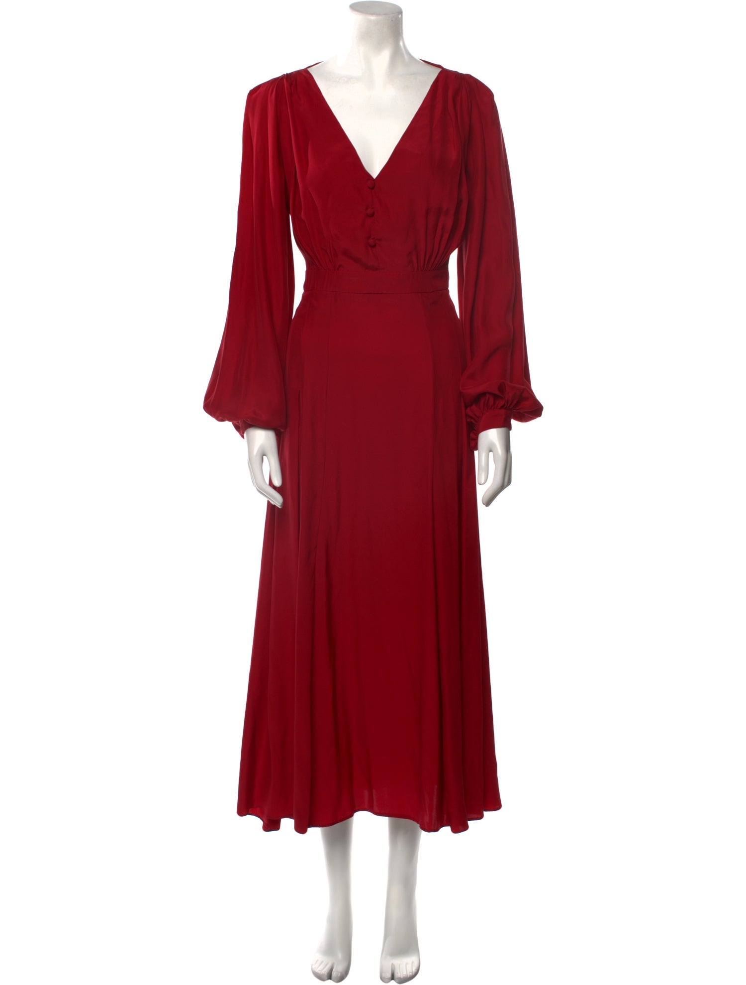 Raquel Diniz Silk Long Dress