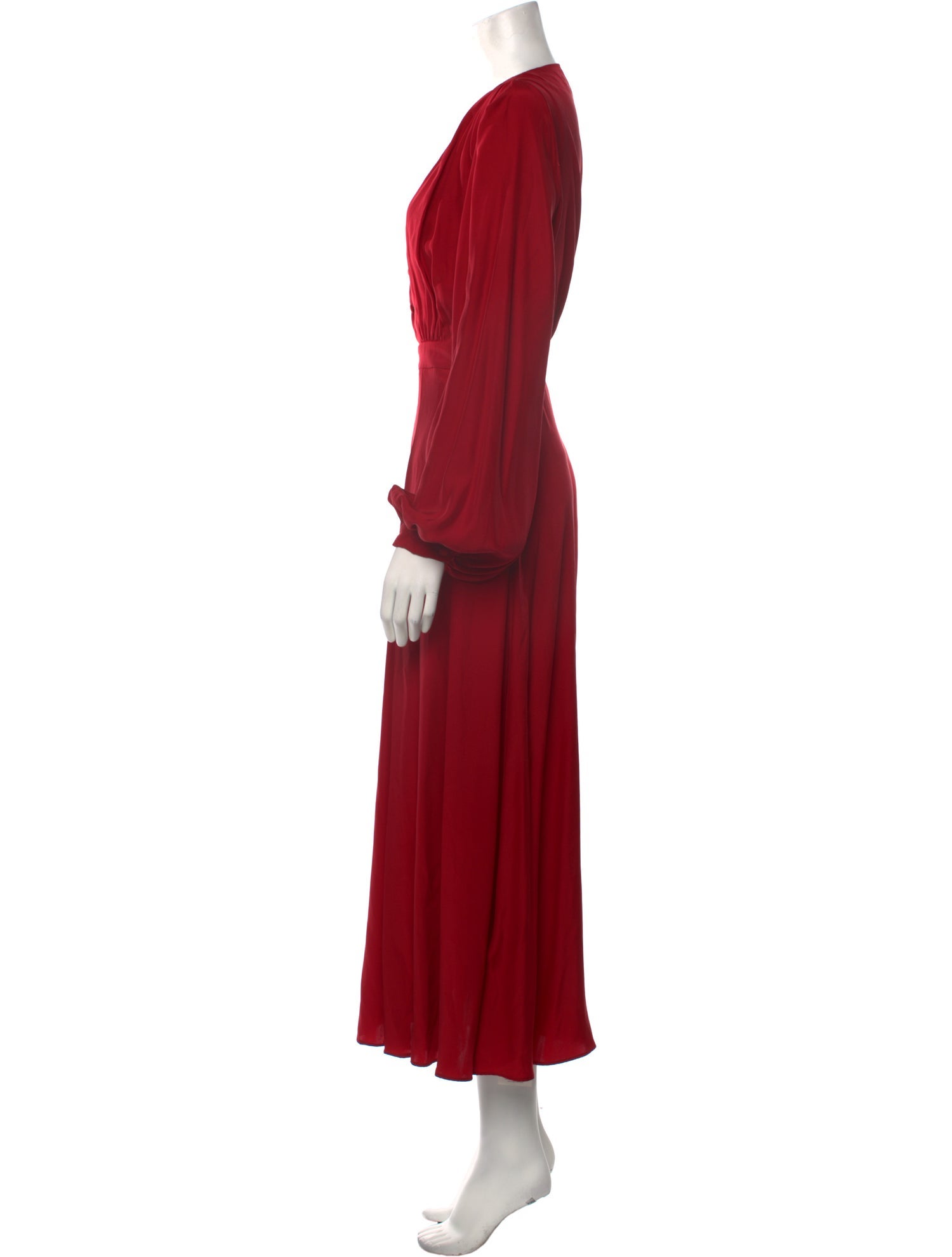Raquel Diniz Silk Long Dress