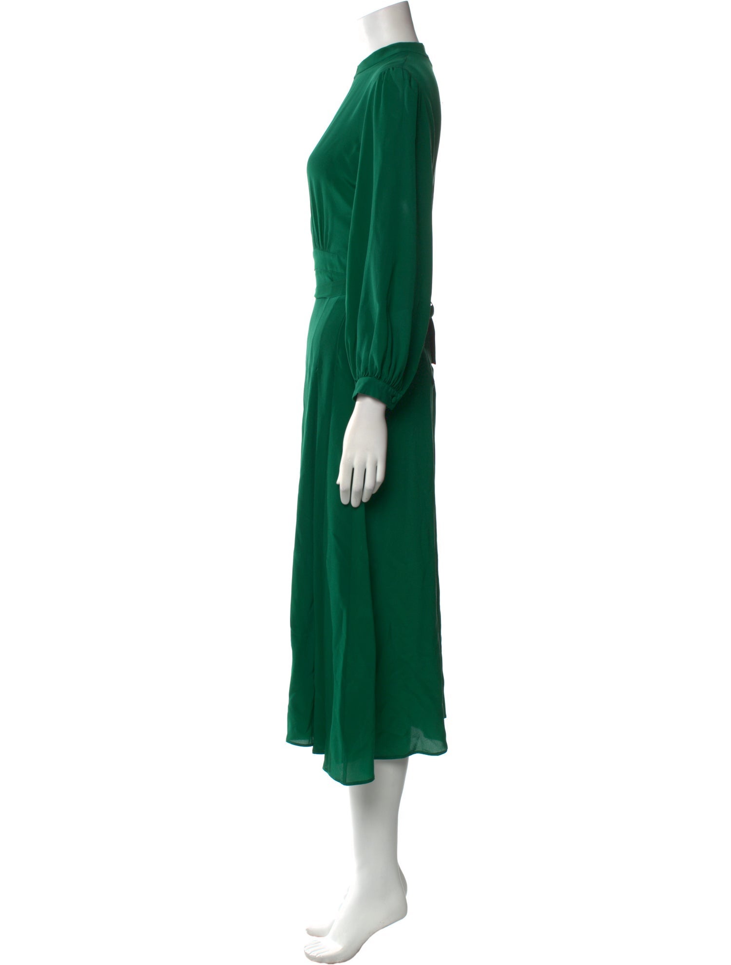 Raquel Diniz Silk Midi Length Dress