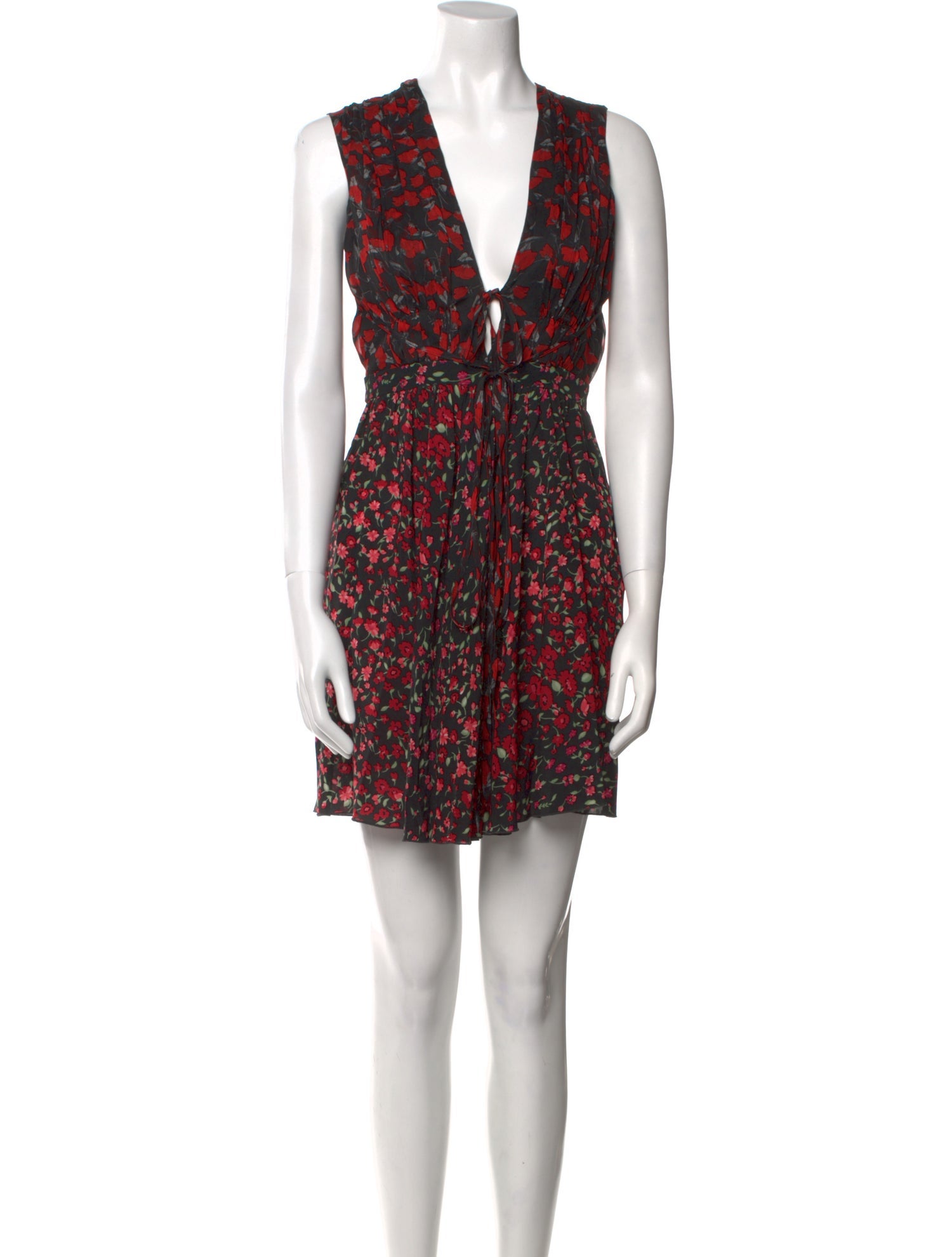 Raquel Diniz Printed Mini Dress