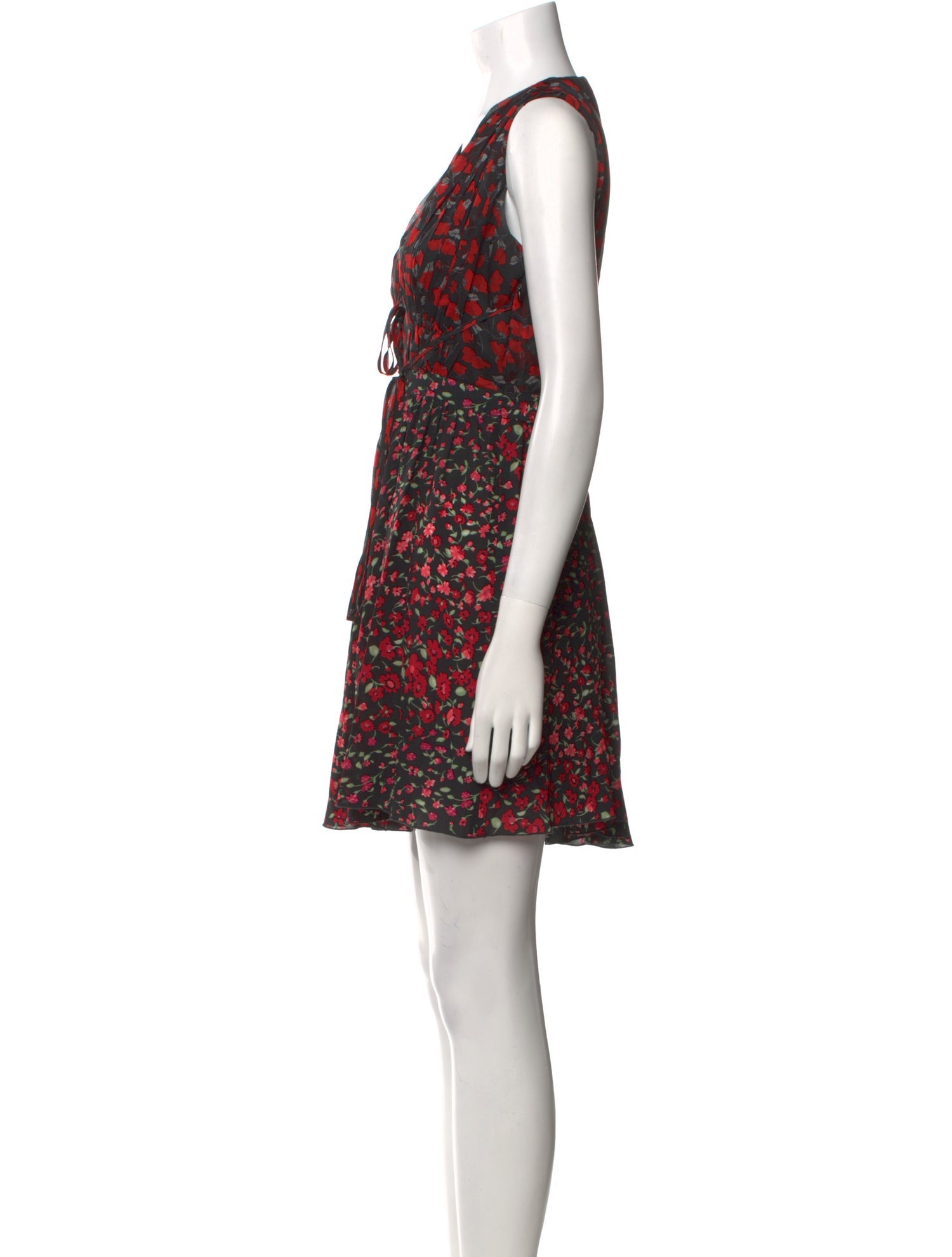 Raquel Diniz Printed Mini Dress