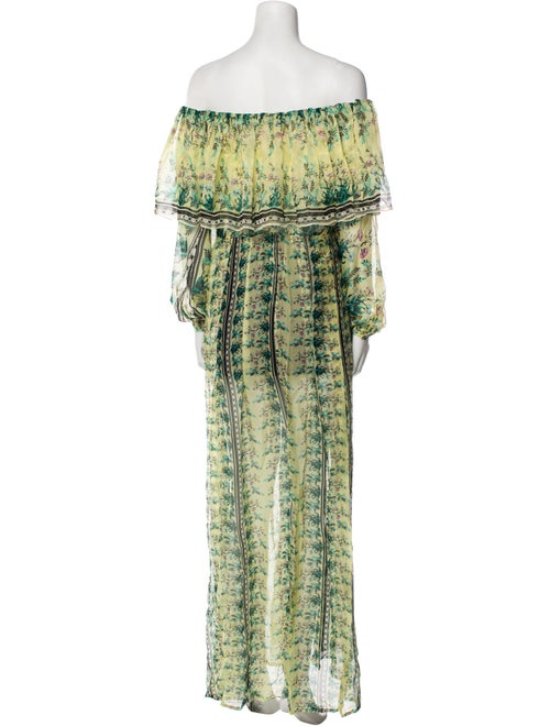 Raquel Diniz Floral Print Long Dress